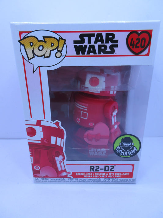 Star Wars - R2-D2 #420 Valentines Day Pink Popcultcha Funko Pop Exclusive