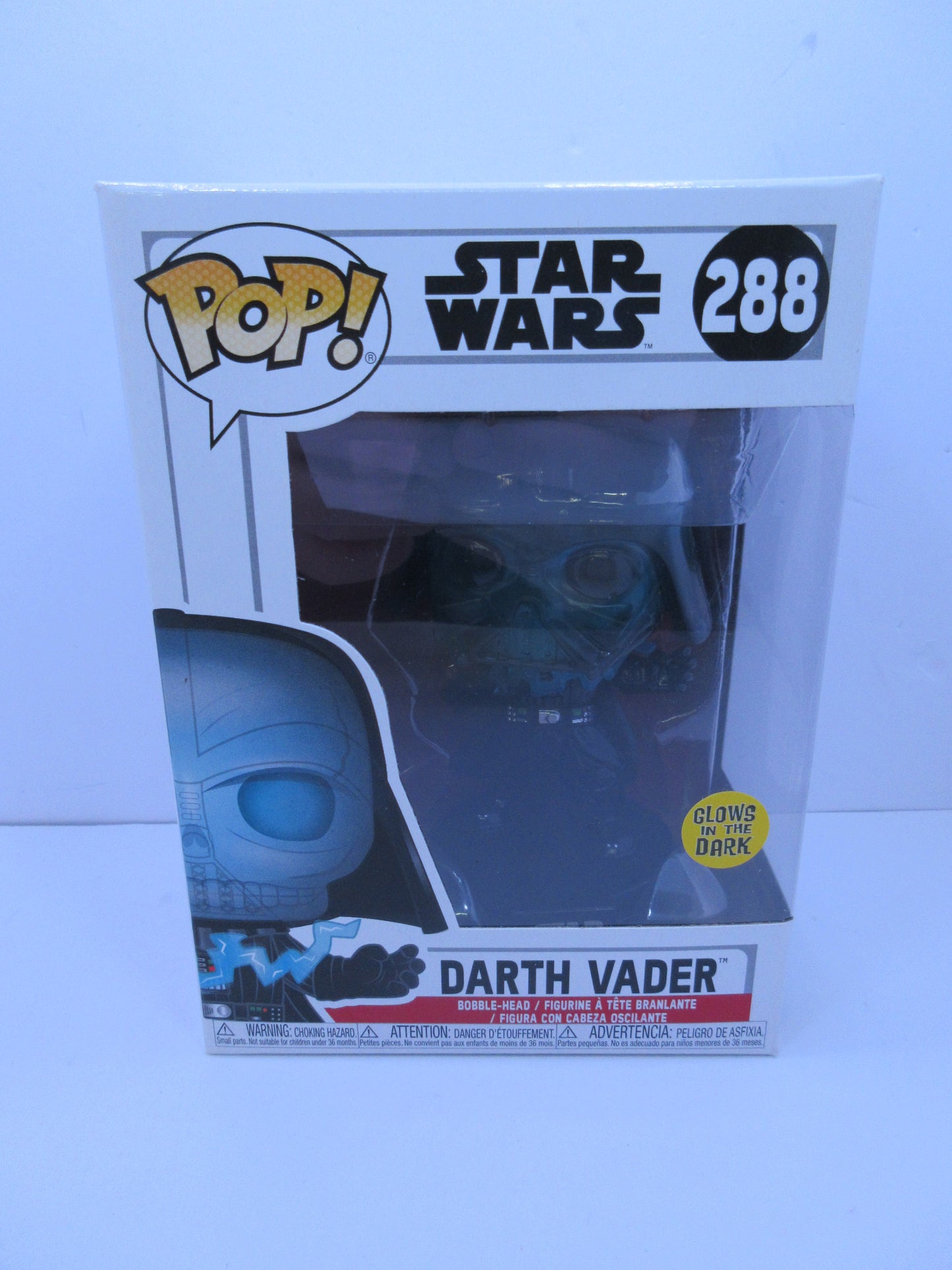 Star Wars - Darth Vader (Glow) #288 Funko Pop Vinyl 2018