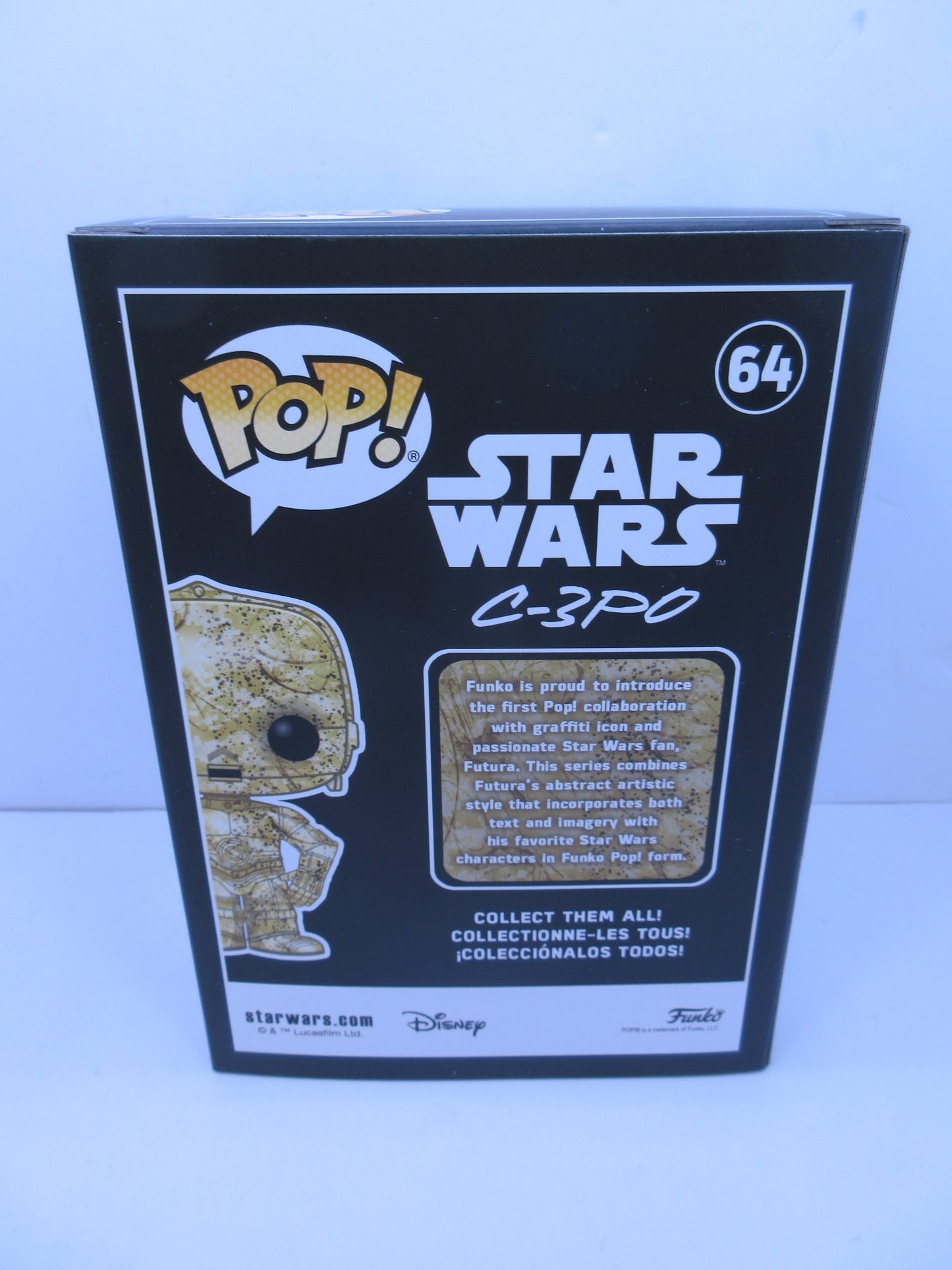 Star Wars - C-3PO Futura #64 Funko Pop Vinyl Figure