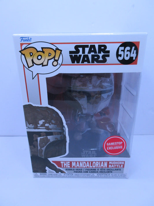 The Mandalorian - #564 Mudhorn Battle - Gamestop Exclusive Funko Pop Vinyl Figure