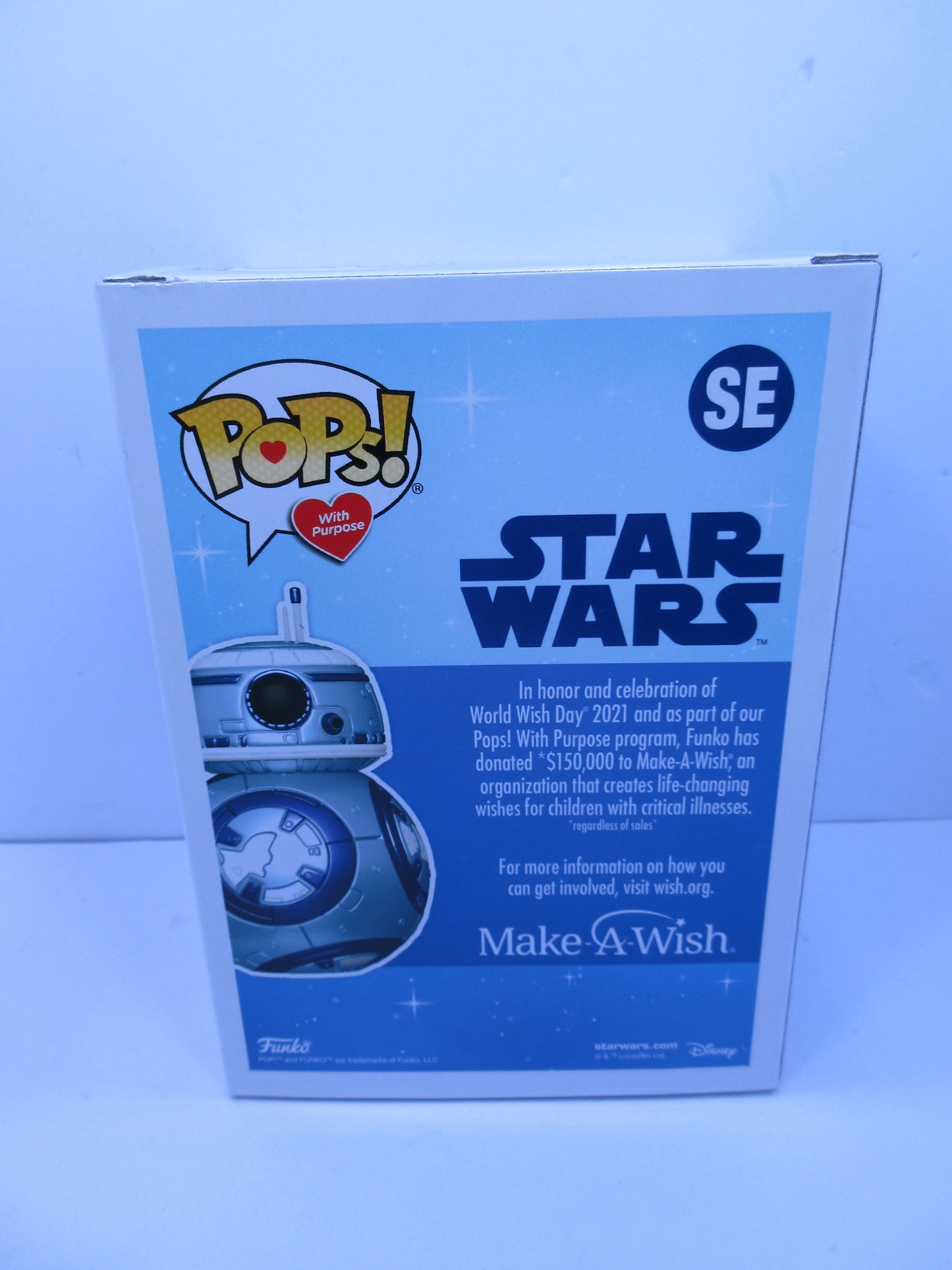 Star Wars - BB-8 SE Pops With Purpose Make A Wish Funko Pop Vinyl Figure