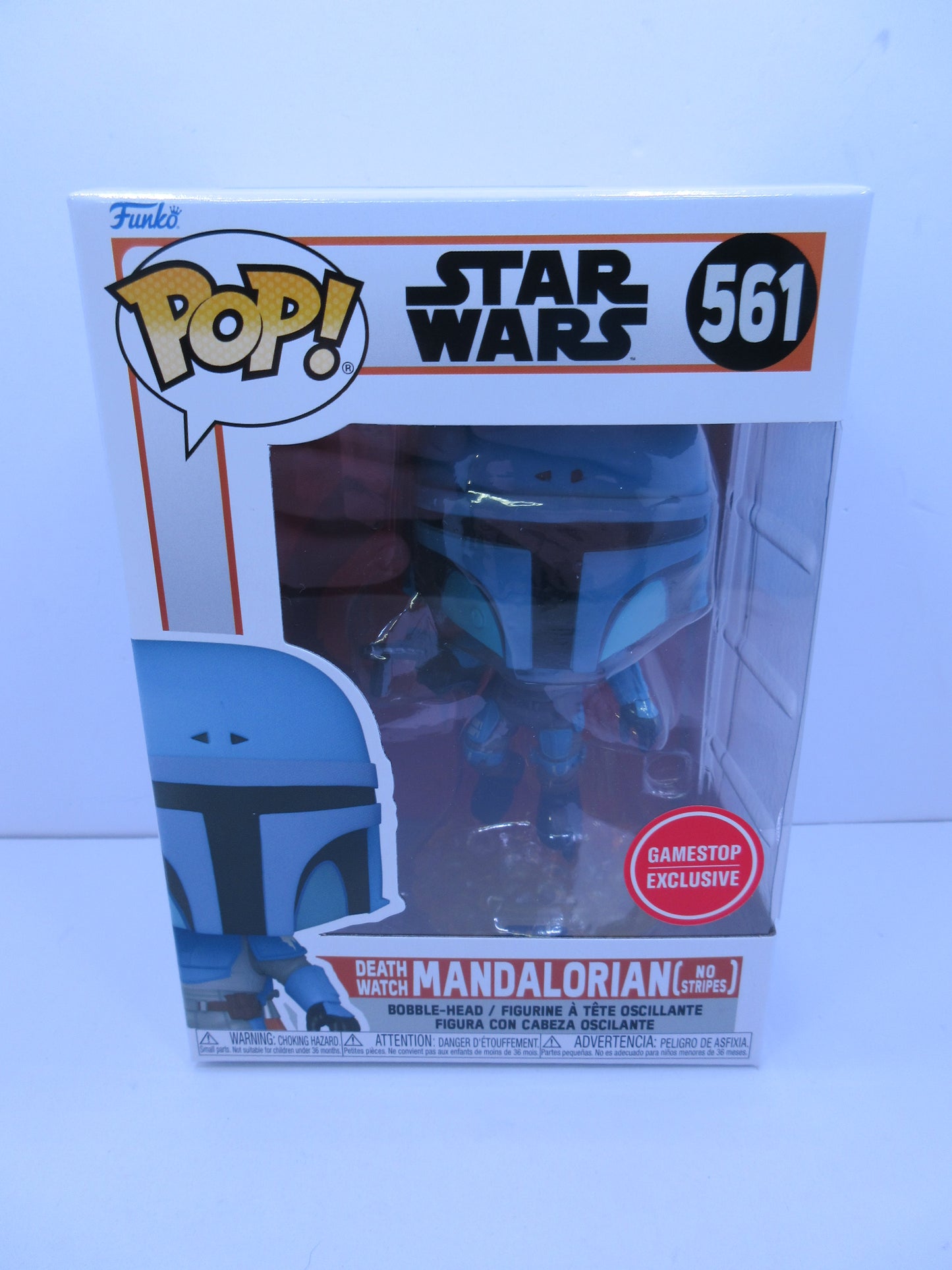 Star Wars - Mandalorian Death Watch (No Stripes) #561 - Gamestop Exclusive Funko Pop