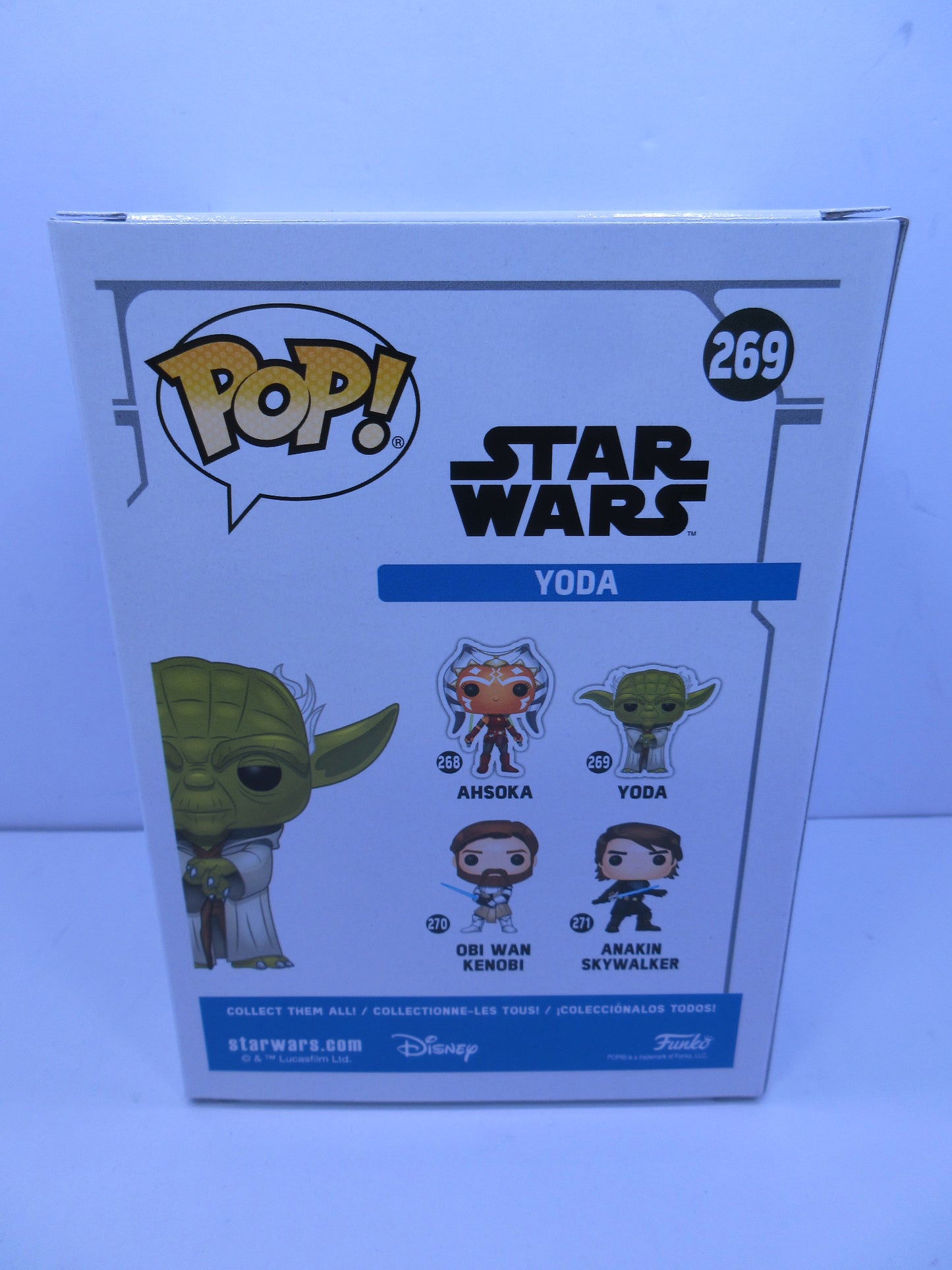 Star Wars - Yoda #393 - Hooded - Funko Pop Vinyl Figure 2021