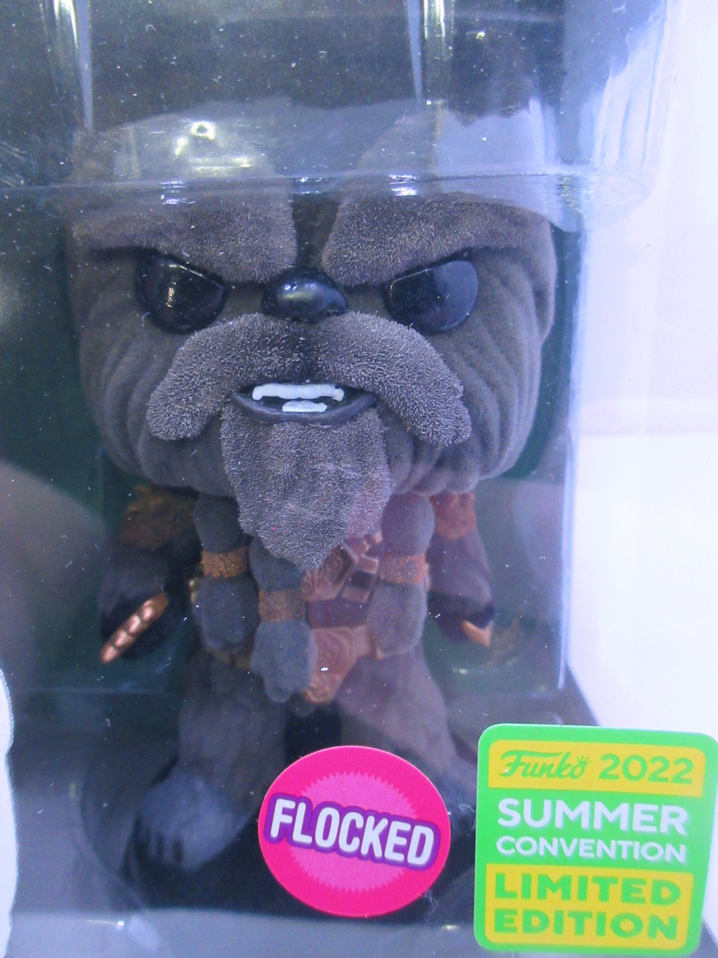 Star Wars - Book Of Boba Fett - Krrsantan #548 (Flocked) Summer Con. 2022 Funko Pop Vinyl Figure