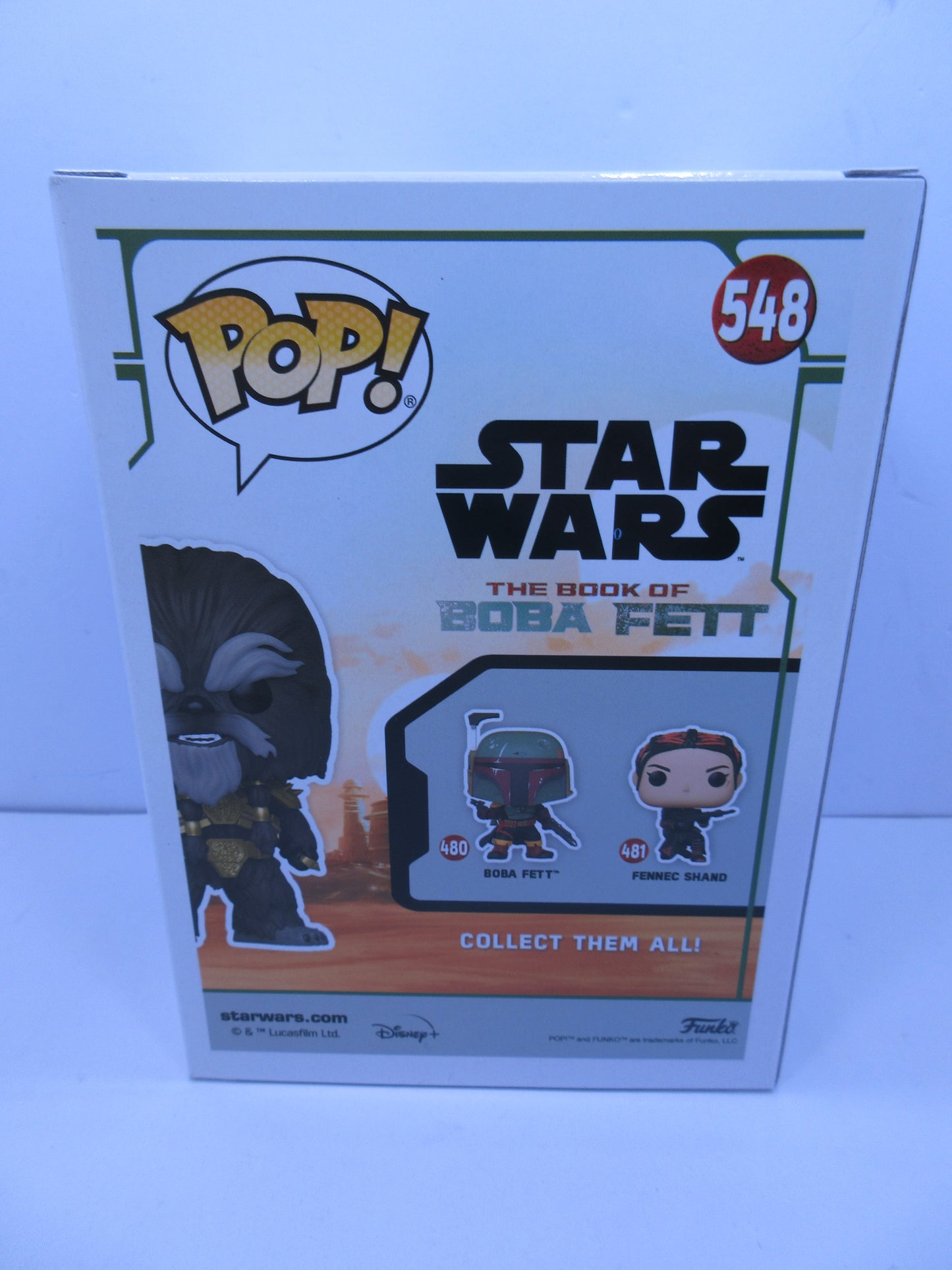 Star Wars - Book Of Boba Fett - Krrsantan #548 (Flocked) Summer Con. 2022 Funko Pop Vinyl Figure