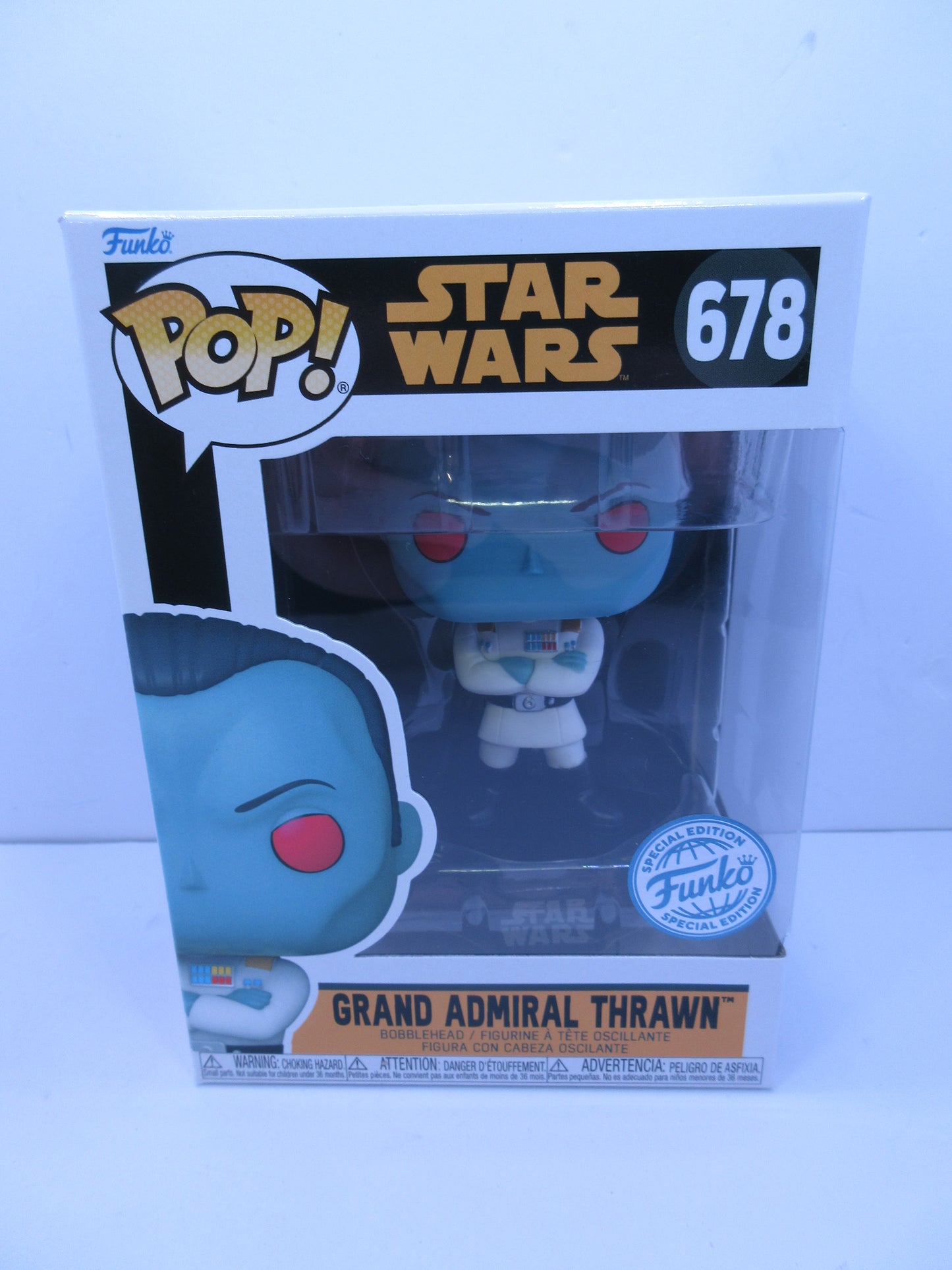 Star Wars - Rebels - Grand Admiral Thrawn #678 Funko Pop Vinyl Figure