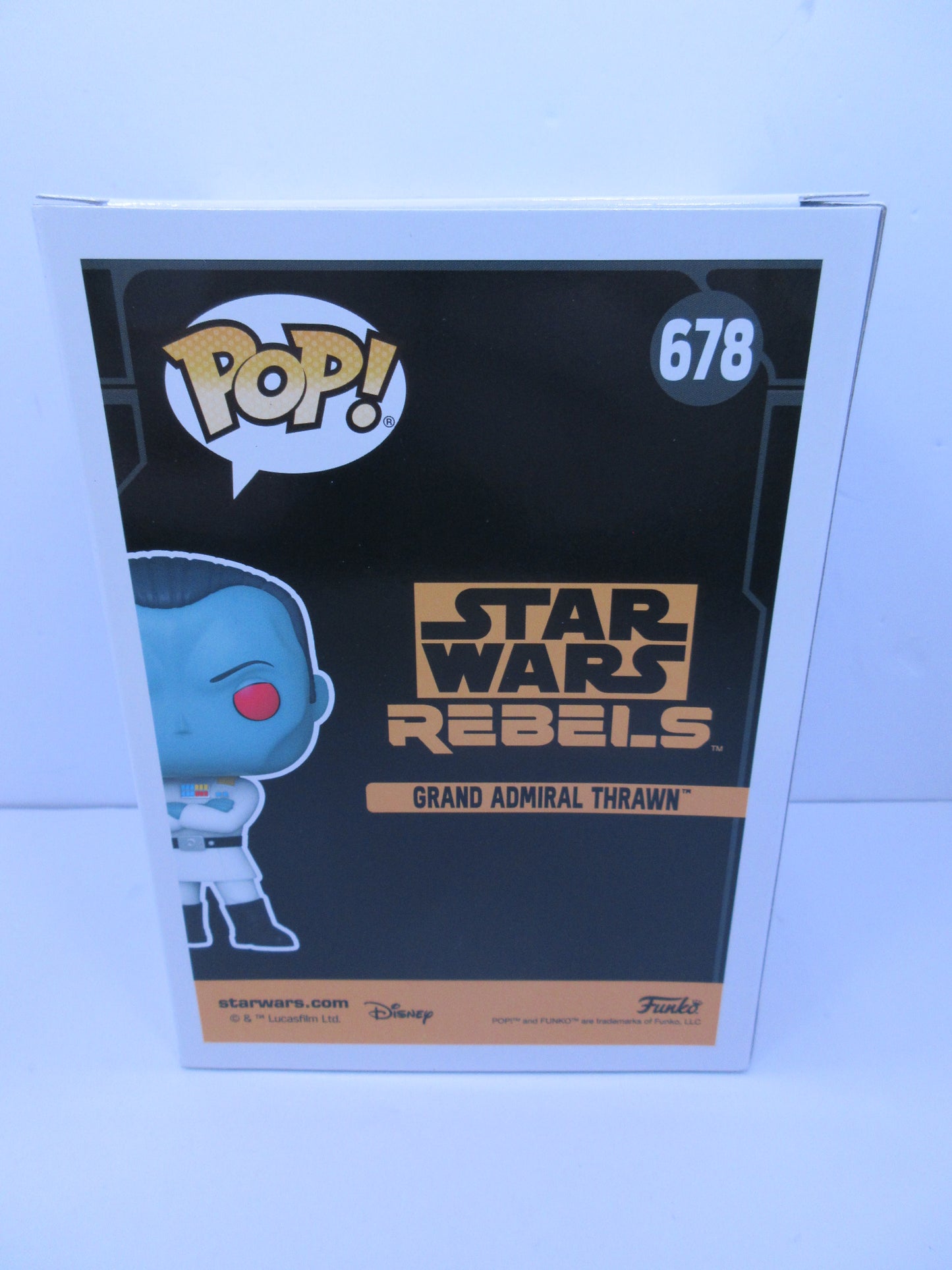 Star Wars - Rebels - Grand Admiral Thrawn #678 Funko Pop Vinyl Figure