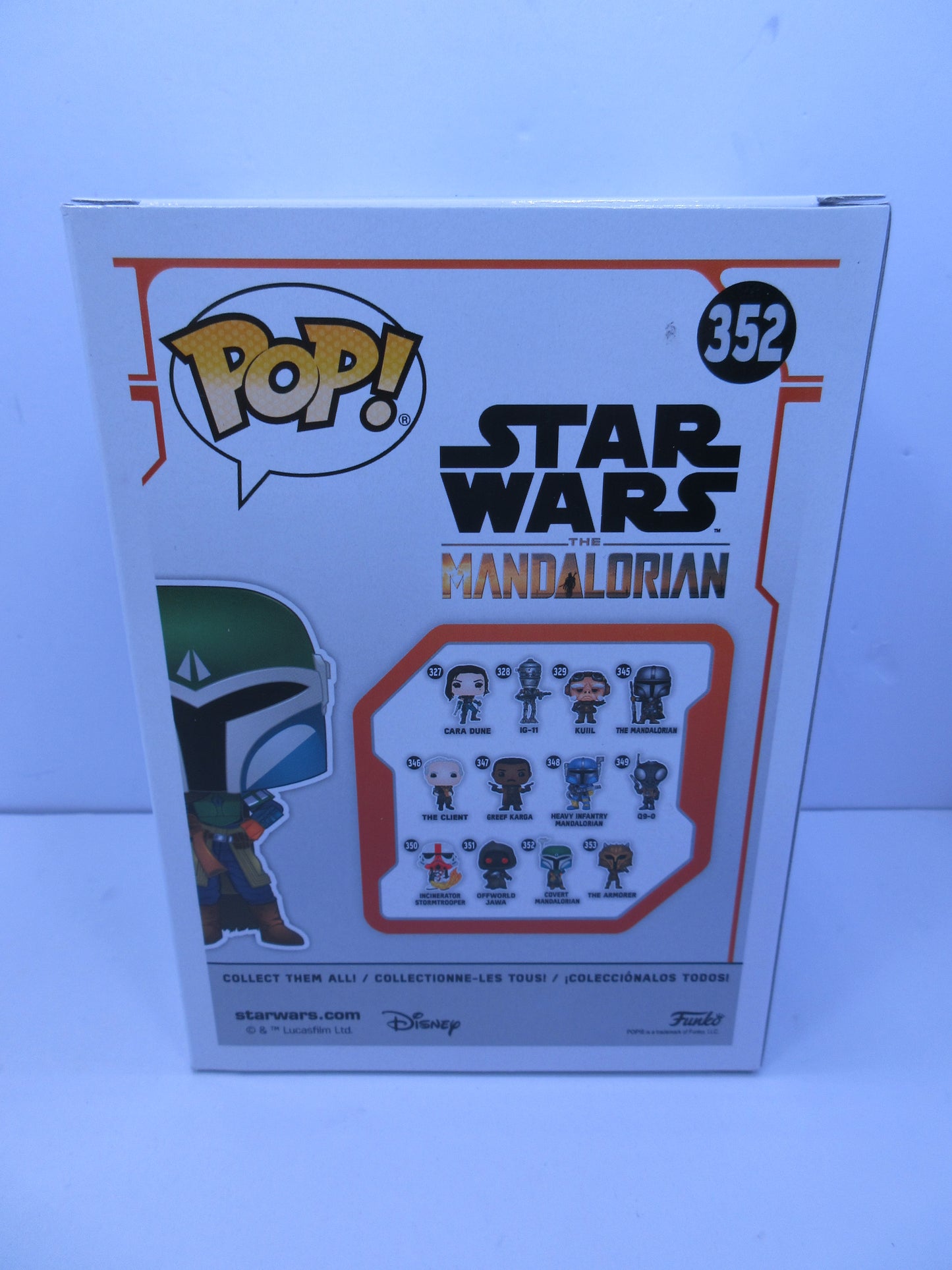 The Mandalorian - Covert Mandalorian #352 STAR WARS Funko Pop Vinyl Figure