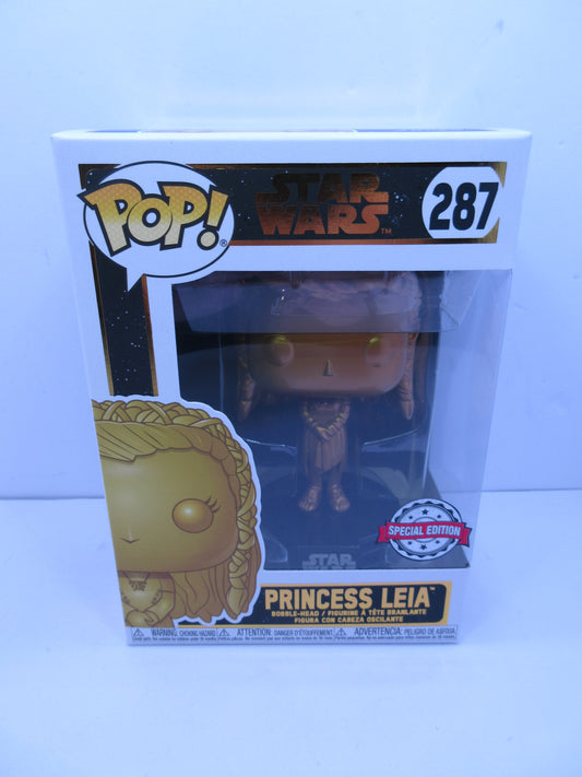 Star Wars - Princess Leia (Gold) #287 Funko Pop Vinyl Figure 2019