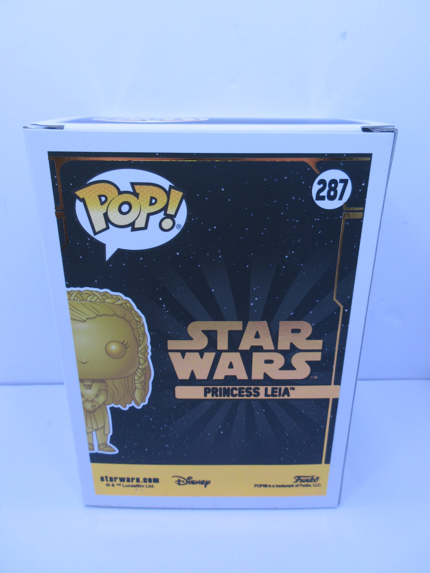 Star Wars - Princess Leia (Gold) #287 Funko Pop Vinyl Figure 2019