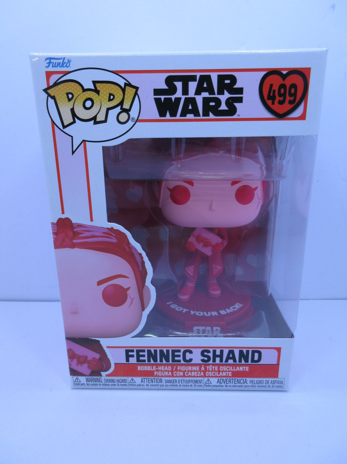 Star Wars - Fennec Shand #499 Valentines Day Pink Funko Pop Vinyl Figure