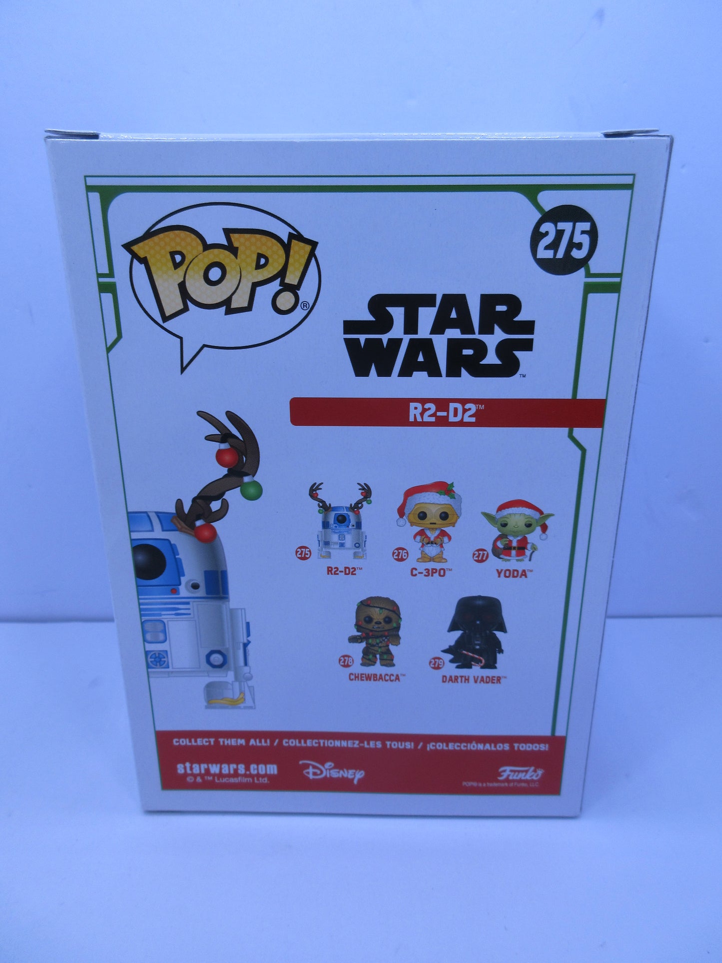 Star Wars - R2-D2 #275 Christmas Funko Pop Vinyl Figure 2018