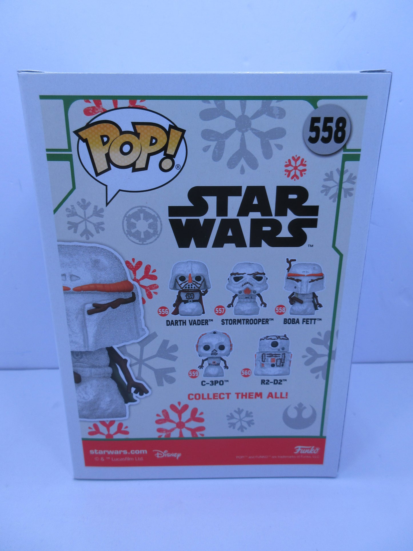 Star Wars - Boba Fett #558 Snowman - Funko Pop Vinyl Figure