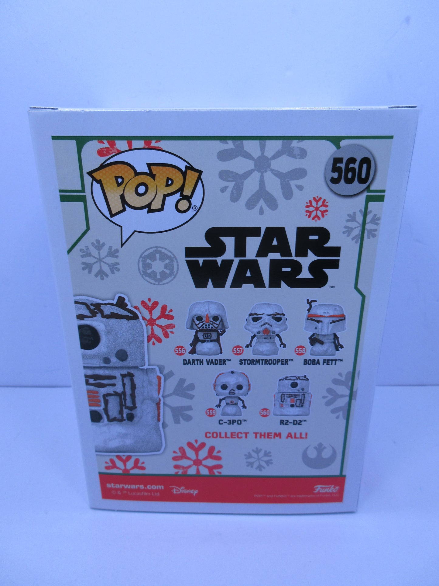 Star Wars - R2-D2 #560 Snowman -&nbsp; Funko Pop Vinyl Figure