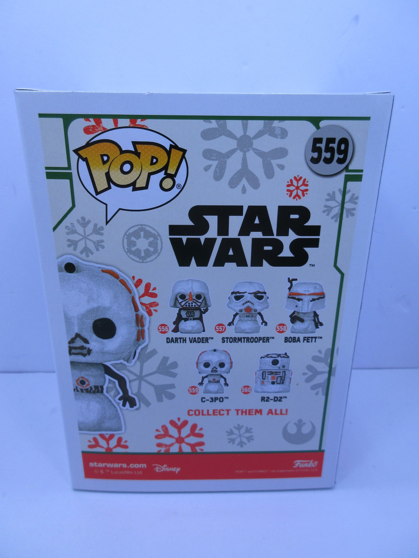 Star Wars - C-3PO #559 - Snowman - Funko Pop Vinyl Figure