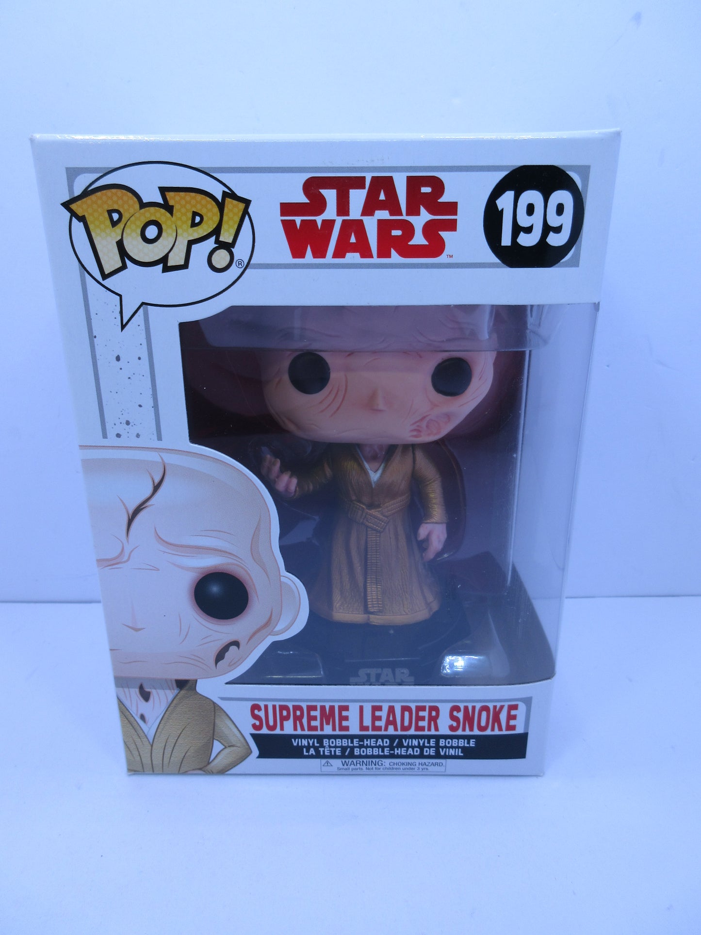 Star Wars - Supreme Leader Snoke #199 Funko Pop Vinyl Figure 2017