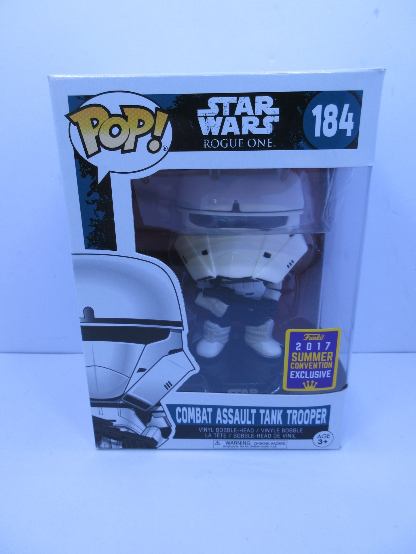 Star Wars - Rogue One - Combat Assault Trooper #184 Funko Pop Vinyl Figure 2017 Summer Convention Exclusive