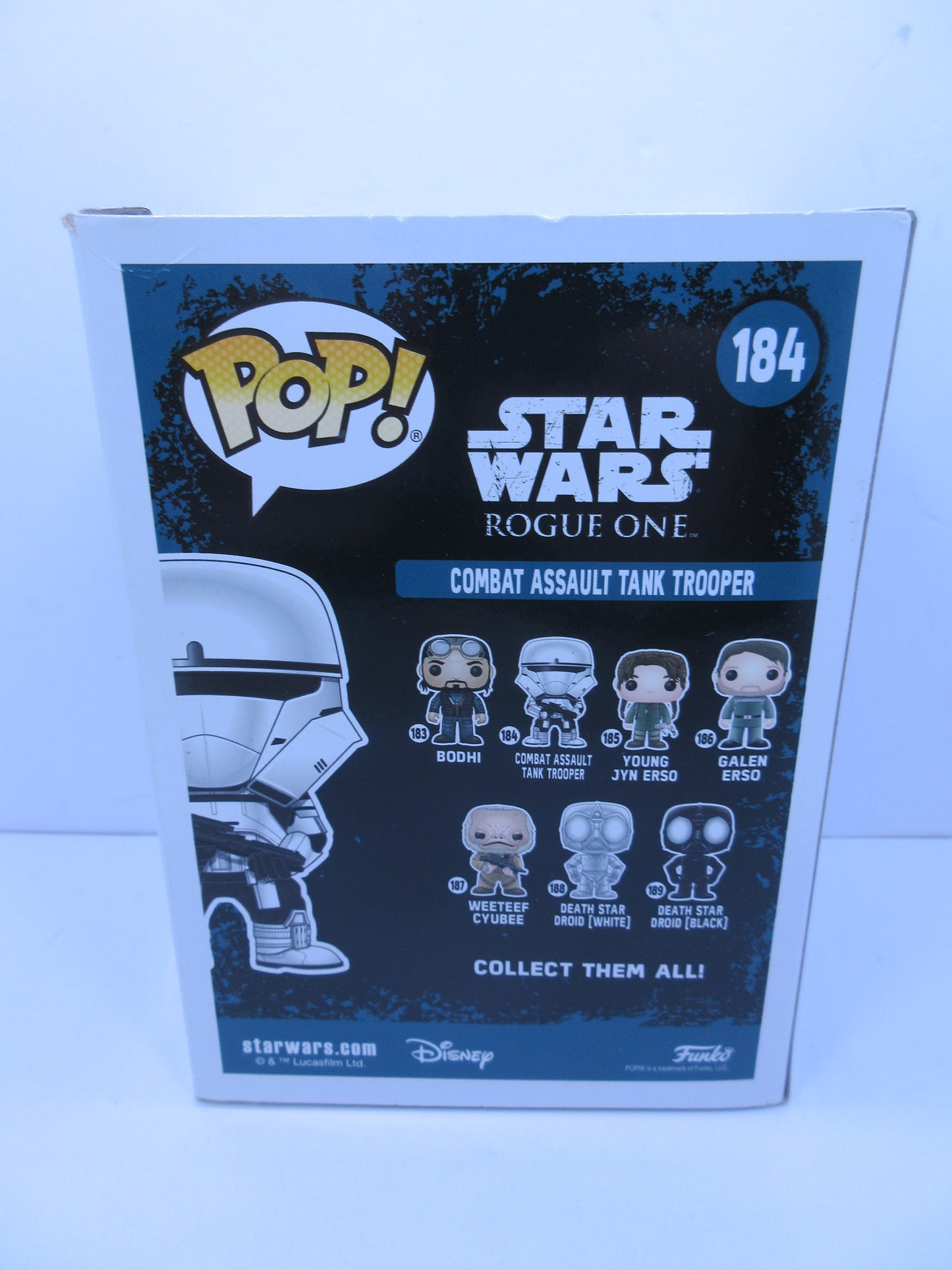 Star Wars - Rogue One - Combat Assault Trooper #184 Funko Pop Vinyl Figure 2017 Summer Convention Exclusive