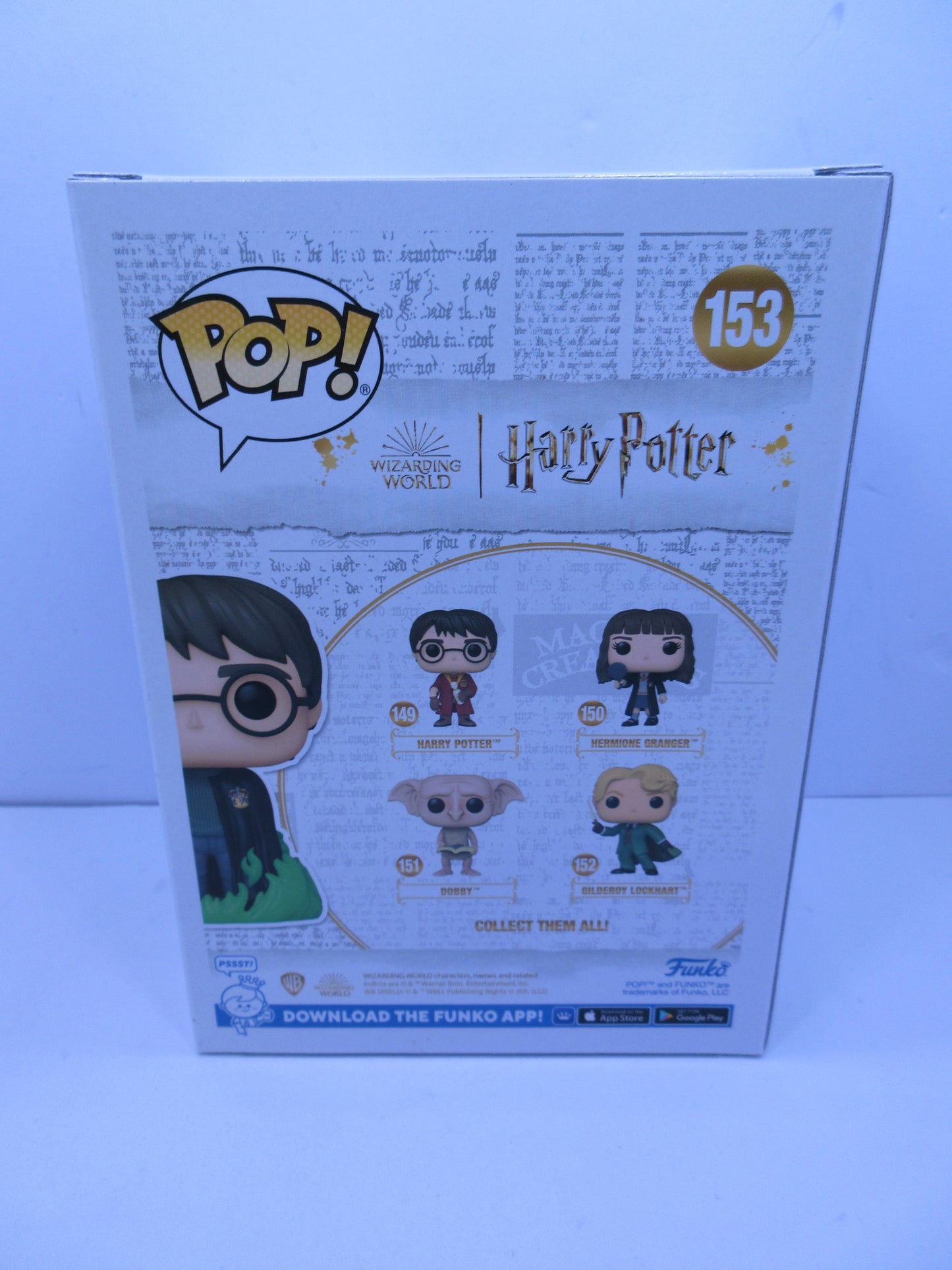 Movie - Harry Potter #153 Floo Powder - Glow In The Dark - Funko Shop Shop Exclusive Pop Vinyl Figure