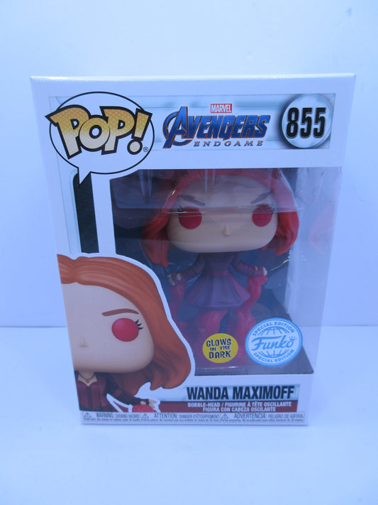 Marvel Funko Pop Vinyl Figure - Avengers end Game - Wanda Maximoff #855