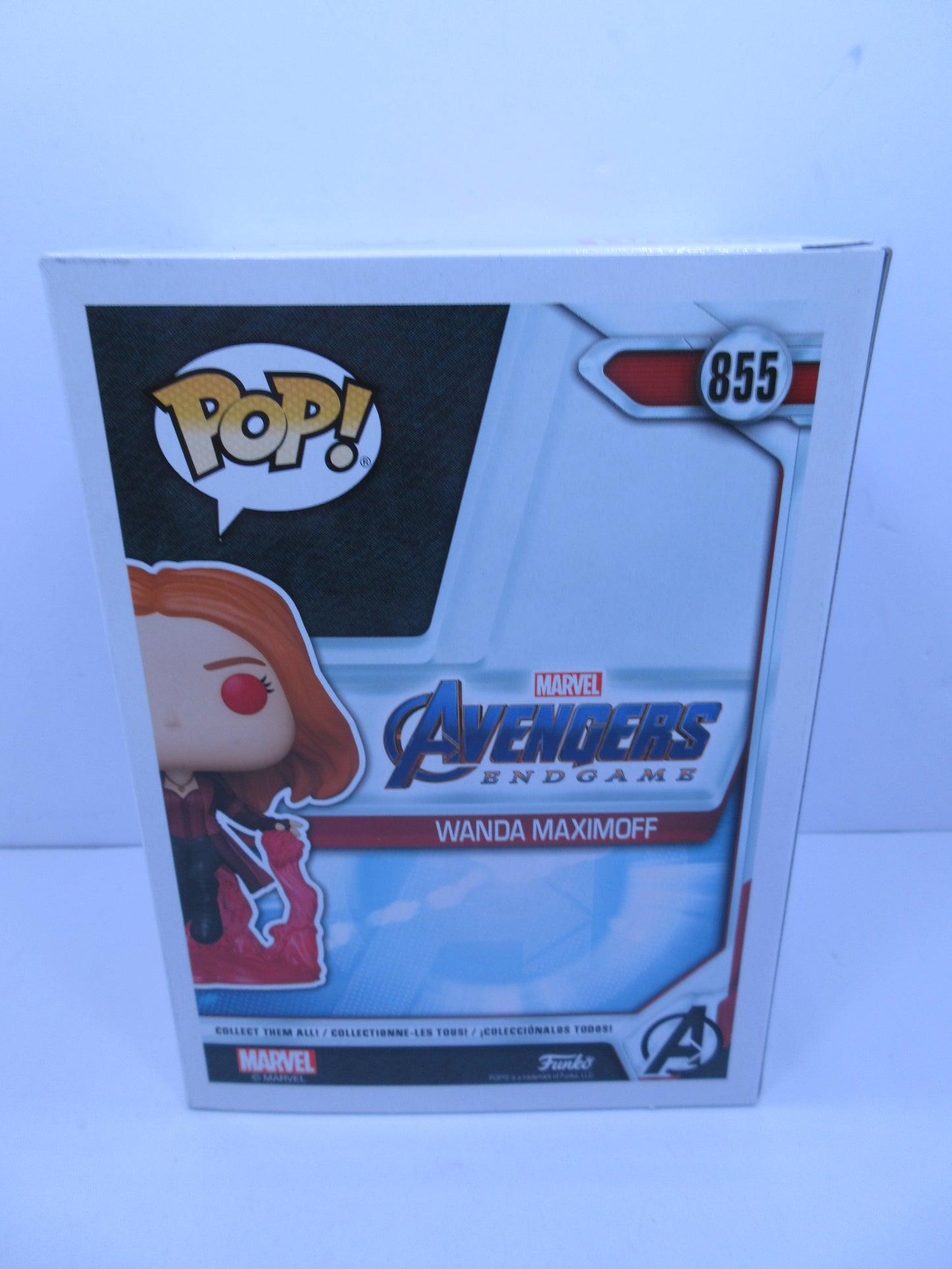 Marvel Funko Pop Vinyl Figure - Avengers end Game - Wanda Maximoff #855