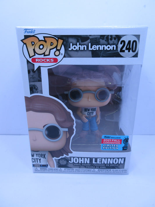 Rocks - John Lennon #240 Fall Convention 2021 Funko Pop Vinyl