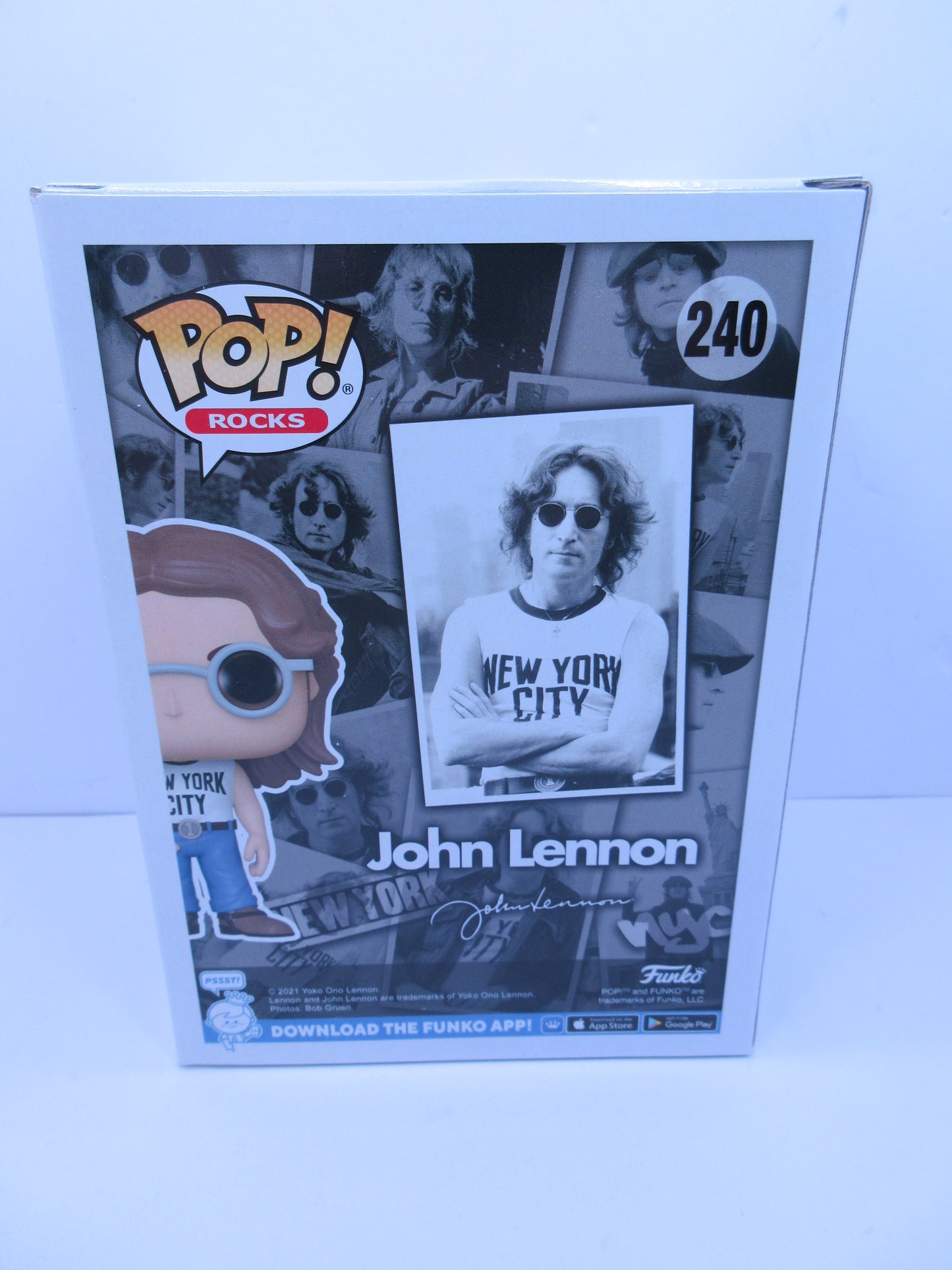 Rocks - John Lennon #240 Fall Convention 2021 Funko Pop Vinyl