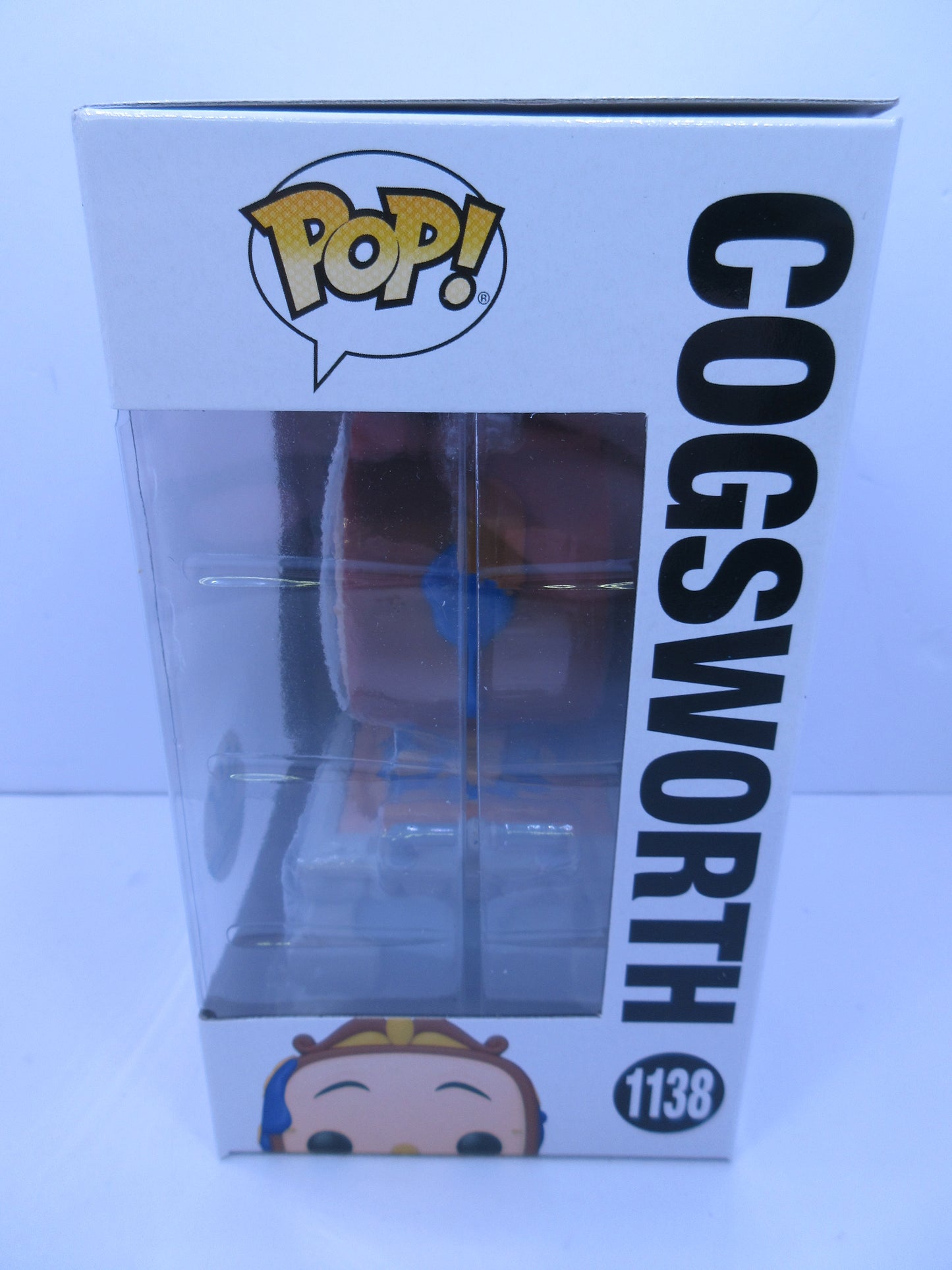 Disney - Beauty And The Beast - Cogsworth #1138 Funko Shop Pop Vinyl Exclusive