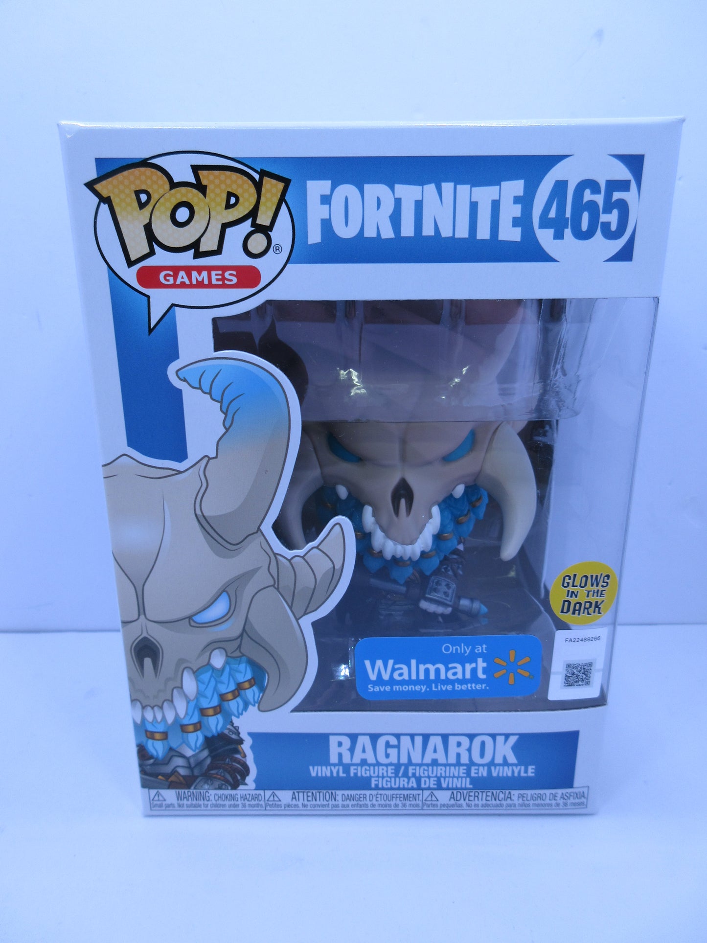 Games - Fortnite - Ragnarok (Glow In The Dark) #465 - Funko Pop! Vinyl Walmart Exclusive 2019