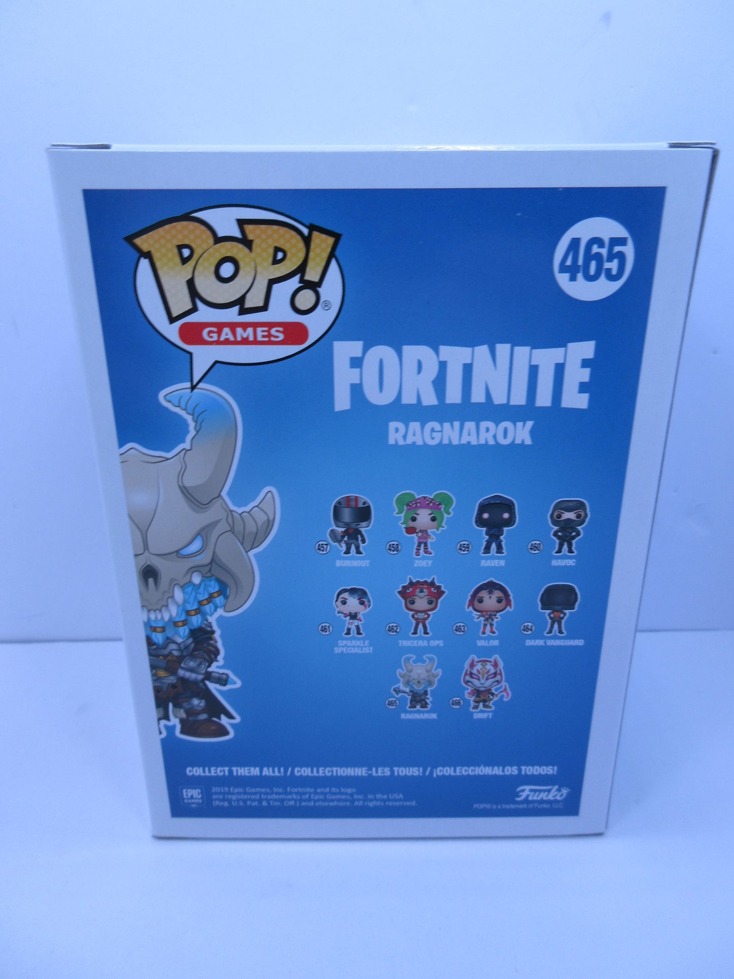 Games - Fortnite - Ragnarok (Glow In The Dark) #465 - Funko Pop! Vinyl Walmart Exclusive 2019