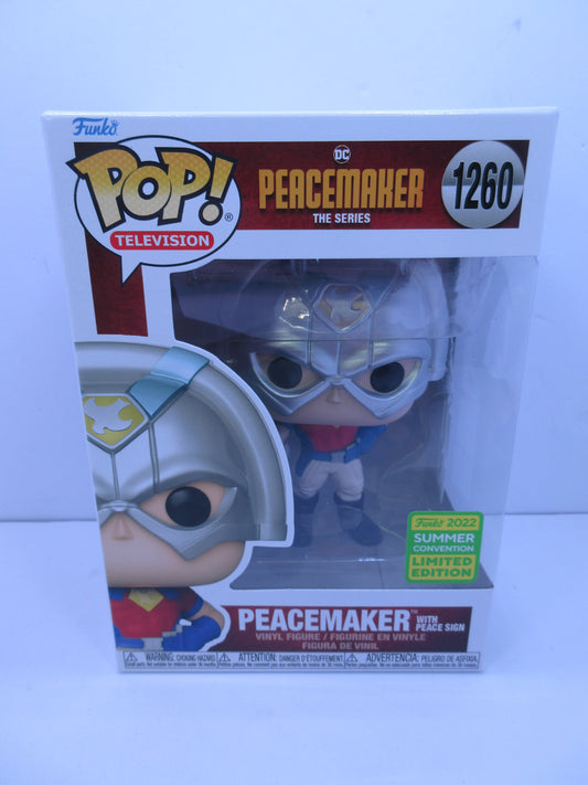 Television - Peacemaker #1260 Funko Pop Vinyl Summer Convention Exclusive 2022