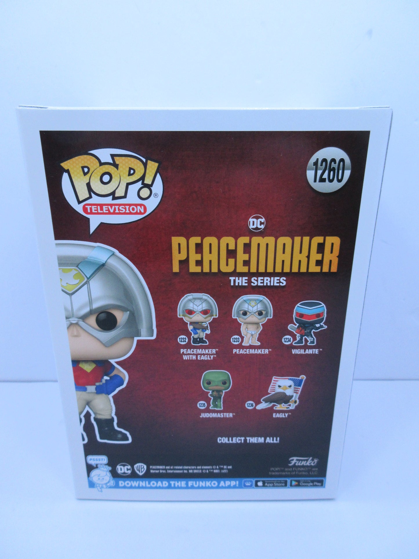 Television - Peacemaker #1260 Funko Pop Vinyl Summer Convention Exclusive 2022