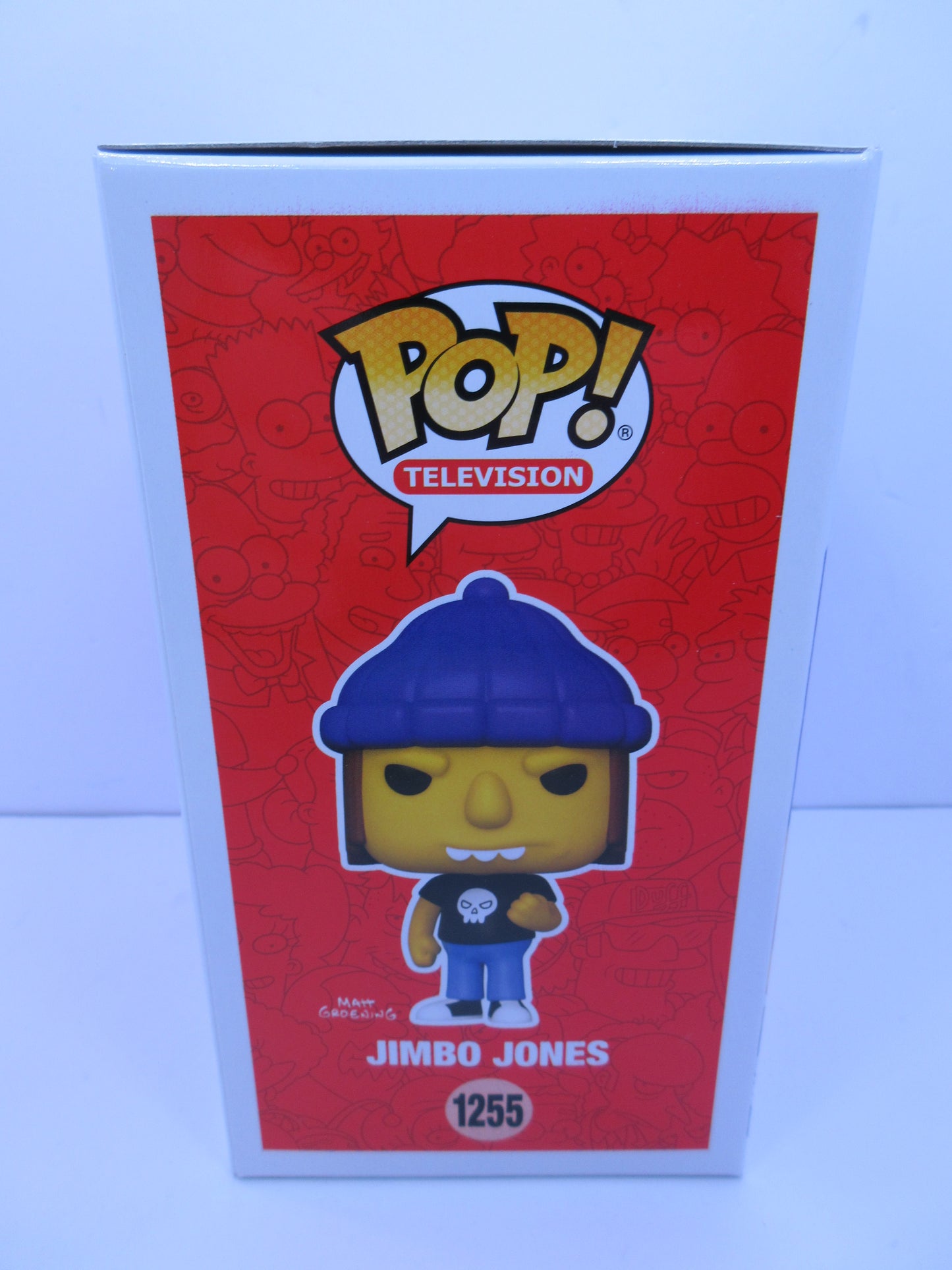 Television - The Simpsons - Jimbo Jones #1255 Funko Pop Vinyl Figure Fall Convention Exclusive 2022