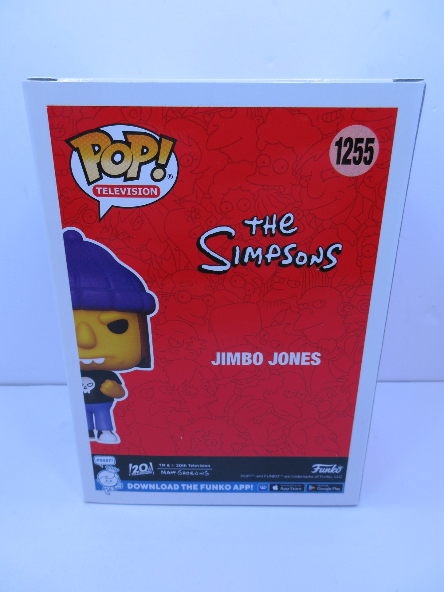 Television - The Simpsons - Jimbo Jones #1255 Funko Pop Vinyl Figure Fall Convention Exclusive 2022