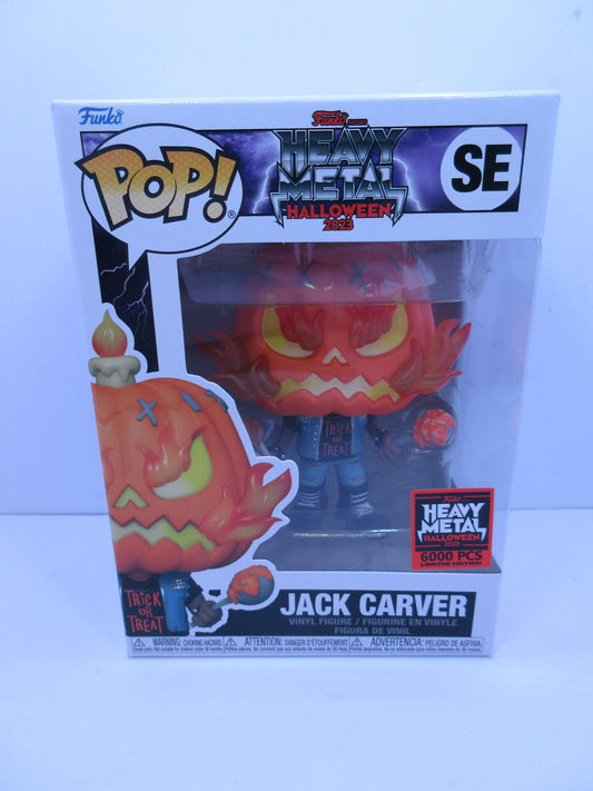 Heavy Metal Halloween - Jack Carver SE 6000pcs Funko Pop Vinyl Figure