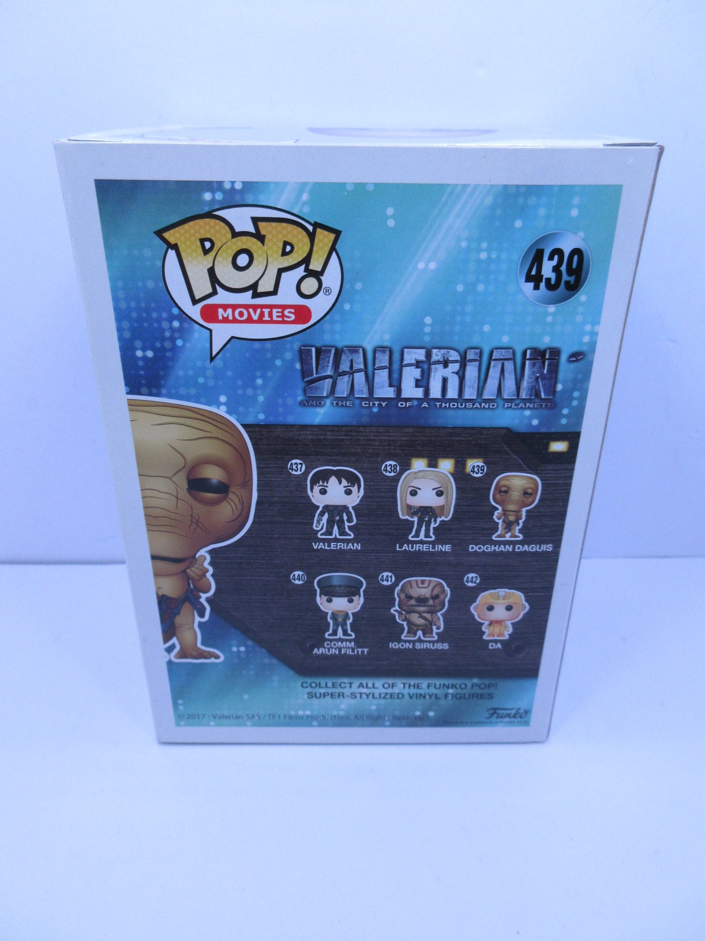 Funko POP! Vinyl Figure - Movies - Valerian - Doghan Daguis (Chase) #439