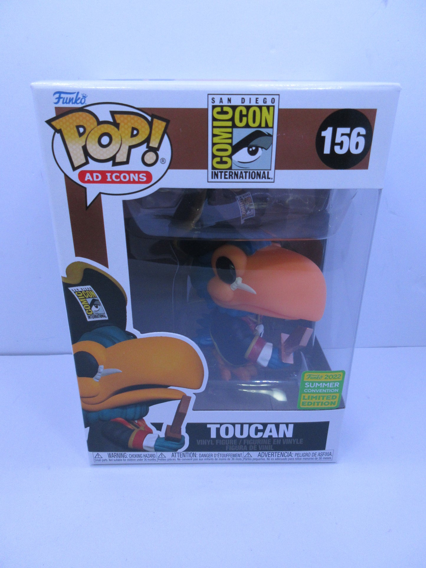 Ad Icons - Toucan #156 (Pirate) SDCC 2022 Mascot Funko Pop Vinyl Figure