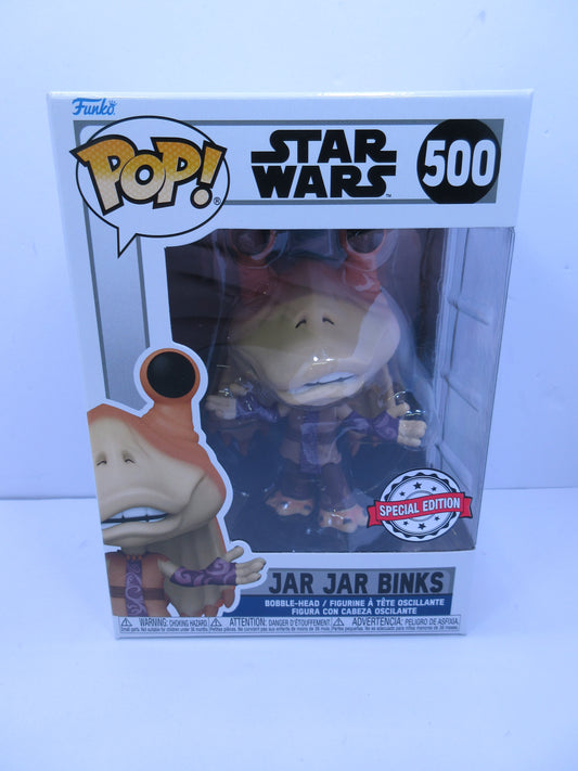 STAR WARS - Jar Jar Binks #500 Funko Pop Vinyl Figure SE