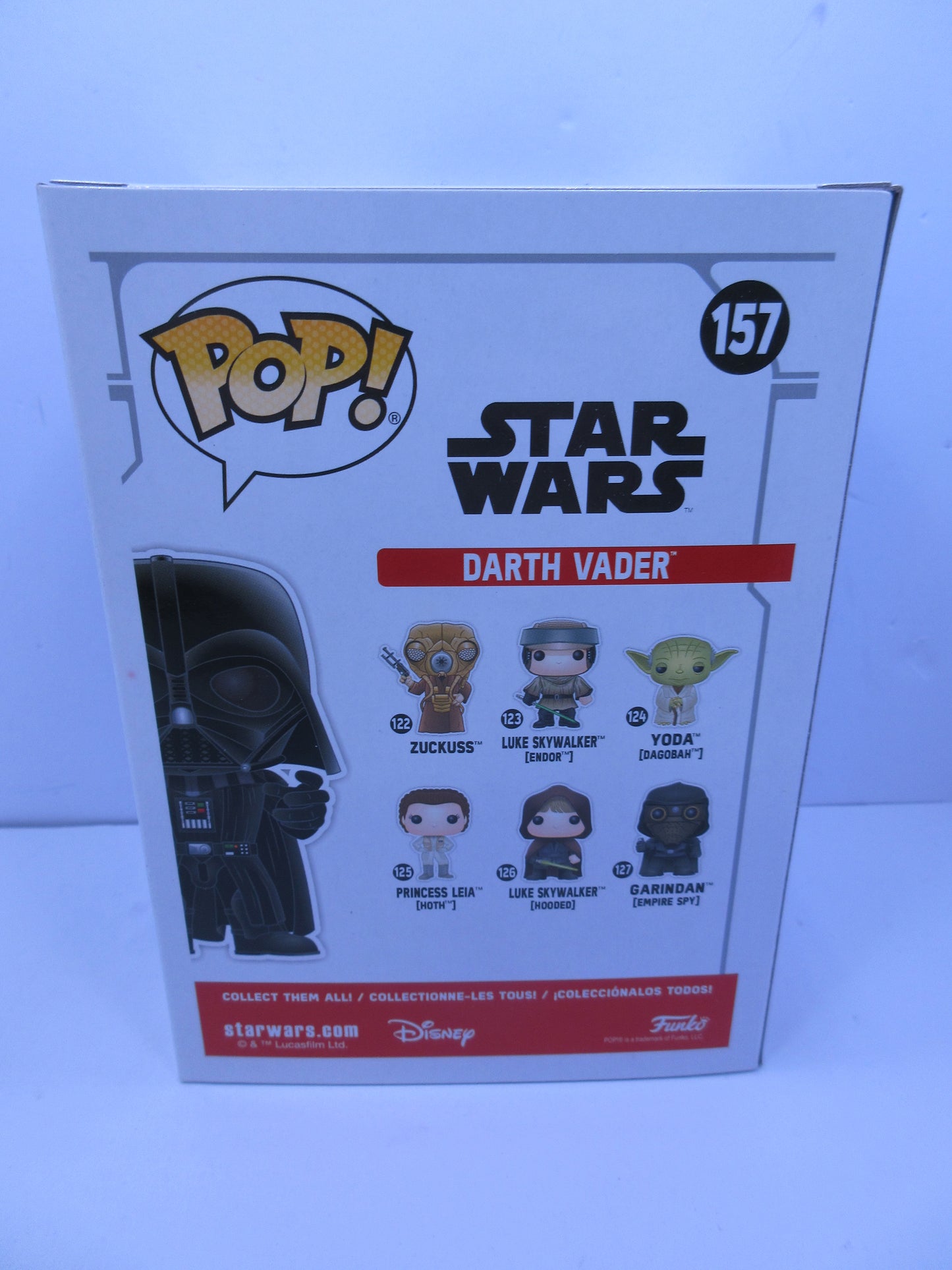 STAR WARS - Darth Vader (Chrome) #157 Smugglers Bounty Funko Pop Vinyl