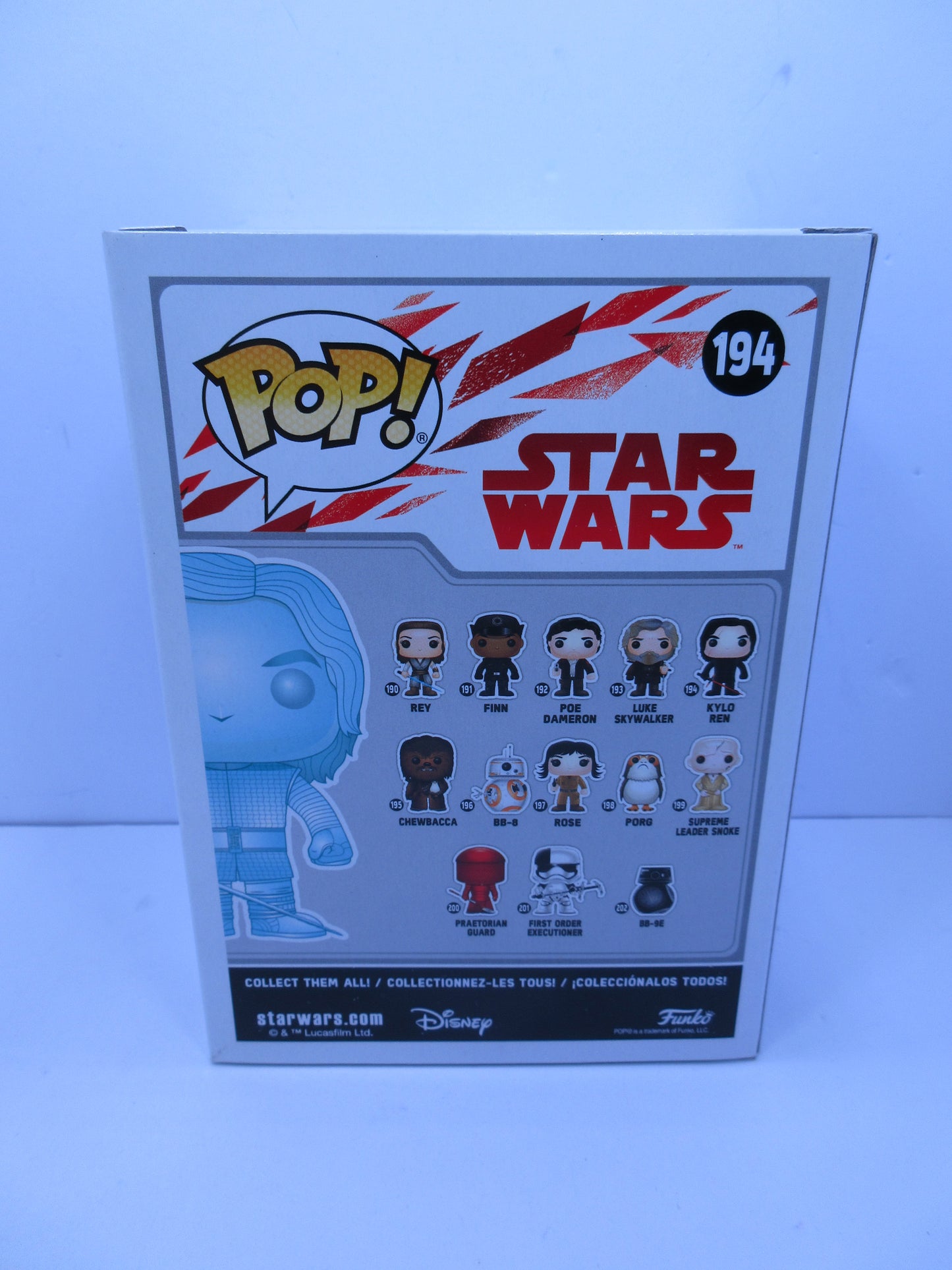 Star Wars - Holographic Kylo Ren #194 (GITD) Funko Pop Vinyl Figure 2017