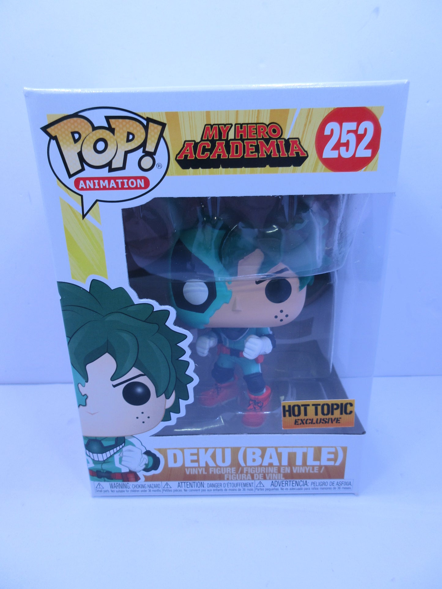 Animation - My Hero Academia - Deku (Battle) #252 Funko Pop Vinyl Figure