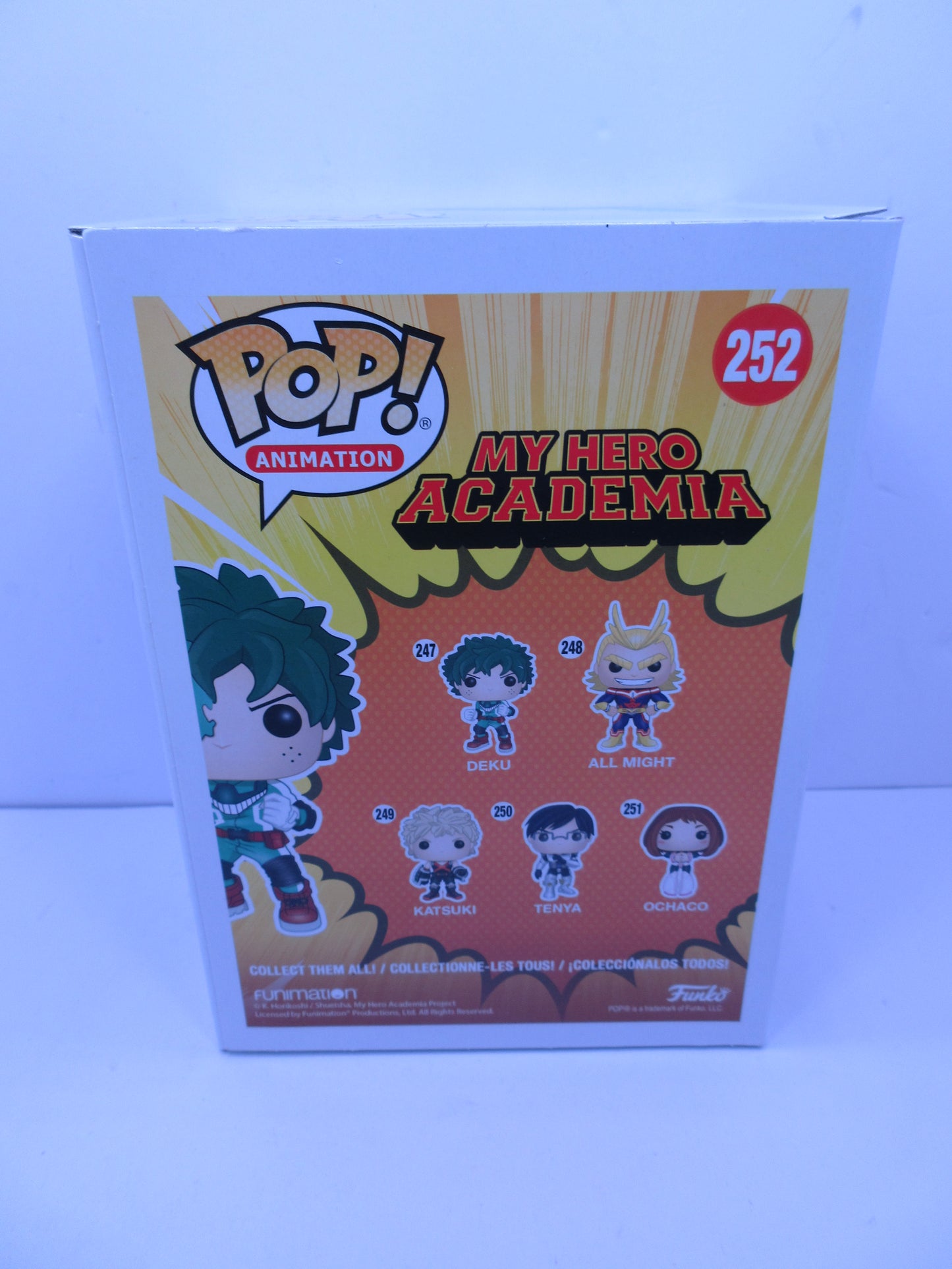 Animation - My Hero Academia - Deku (Battle) #252 Funko Pop Vinyl Figure