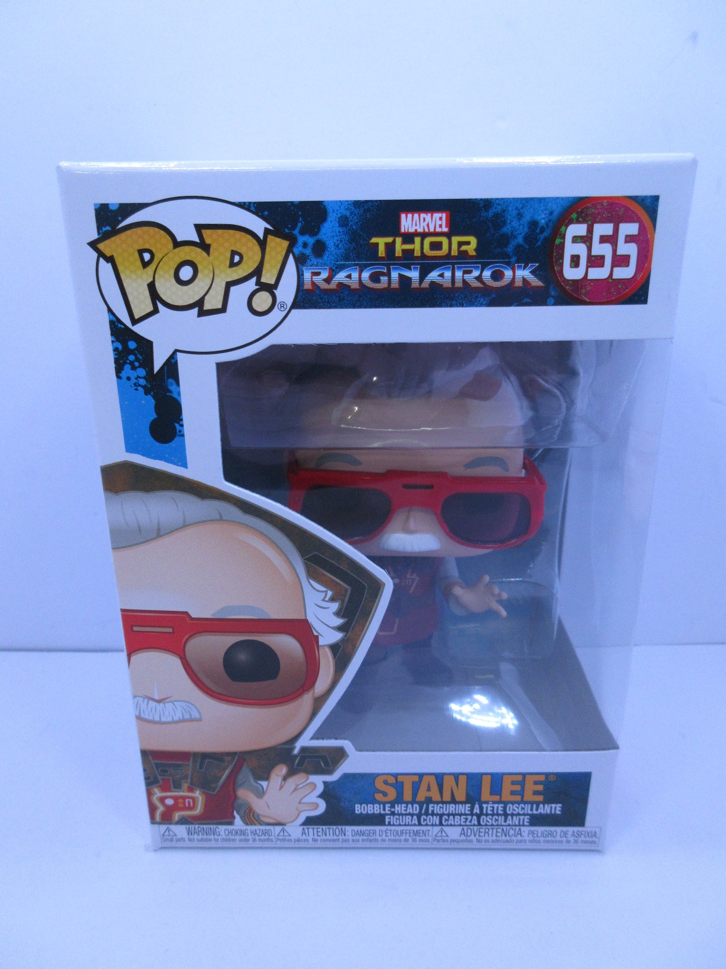 Funko Pop! Marvel: Stan Lee - Thor - Ragnarok #655 Vinyl Figure