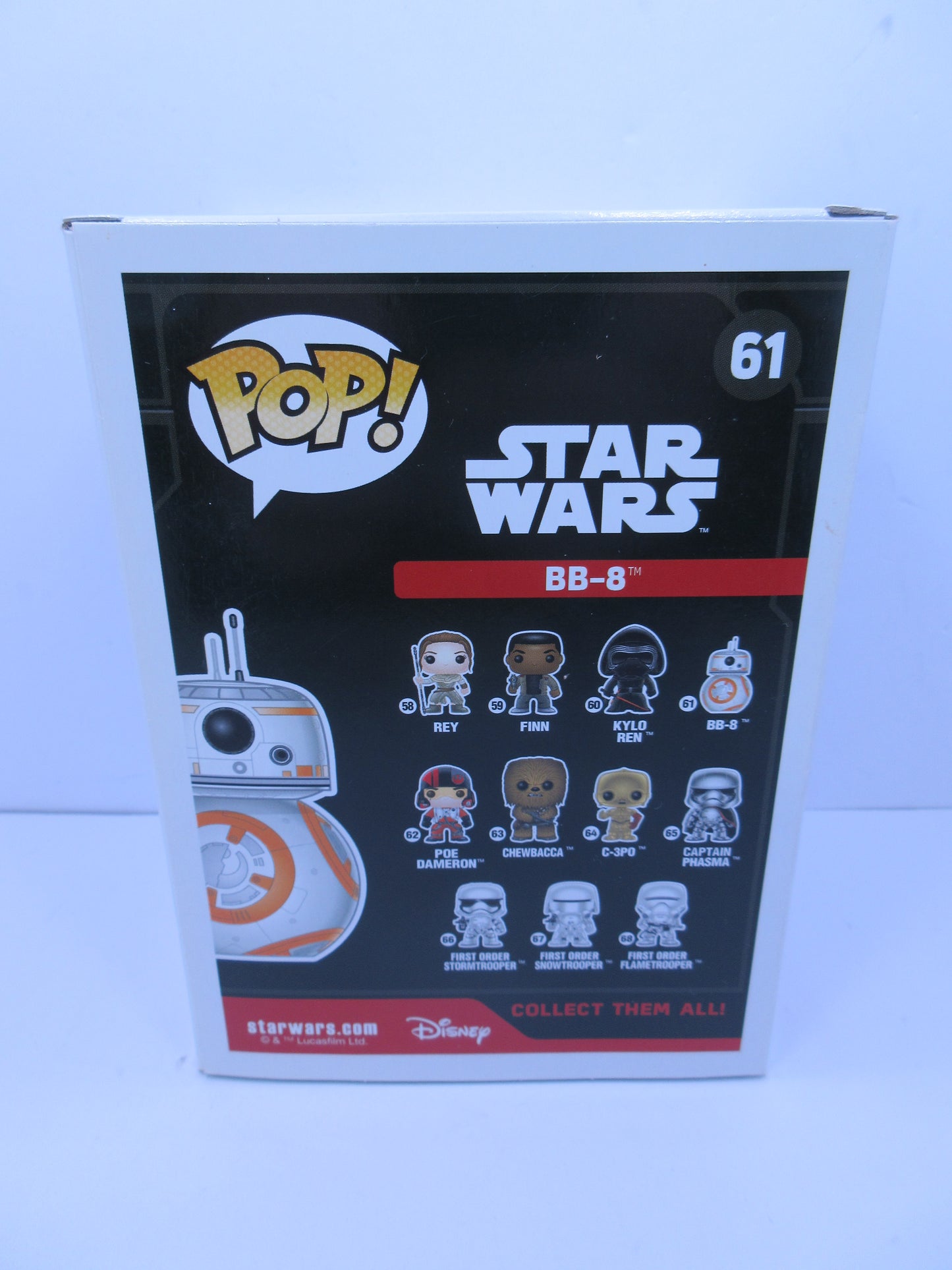 Star Wars - BB-8 #61 Funko Pop Vinyl Figure 2016