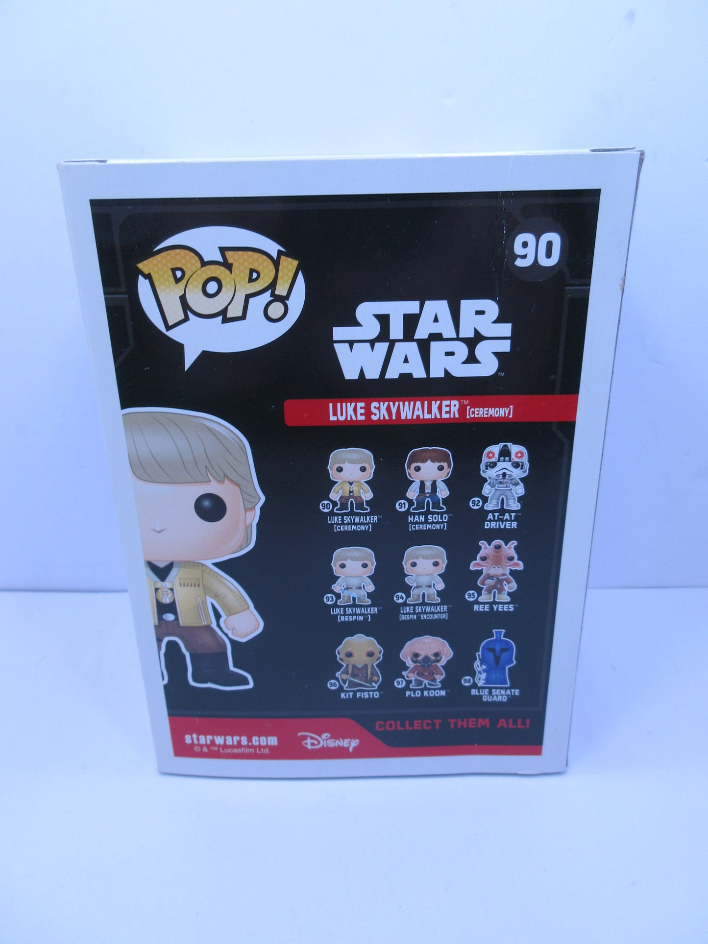 Star Wars - Luke Skywalker (Ceremony) #90 Funko Pop Vinyl Figure 2016