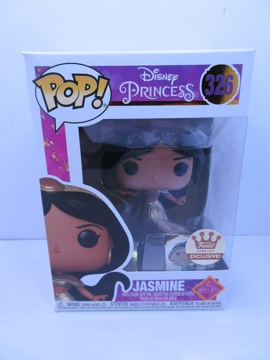 Disney - Princess Jasmine #326 Funko Pop Pin Shop Exclusive Vinyl Figure