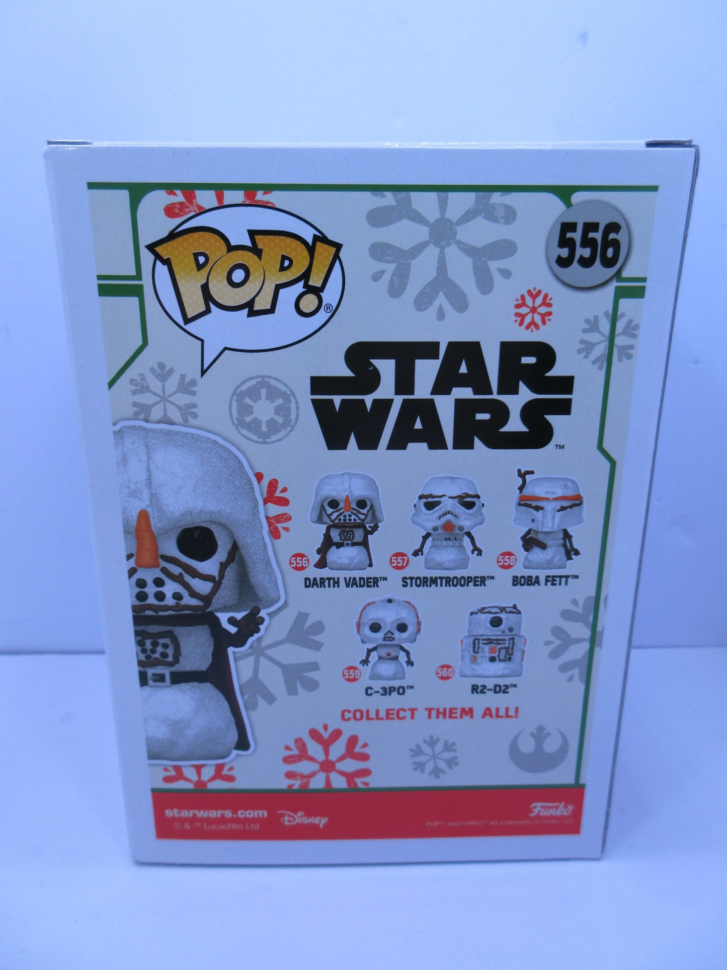 Star Wars - Darth Vader #556 Snowman - Funko Pop Vinyl Figure