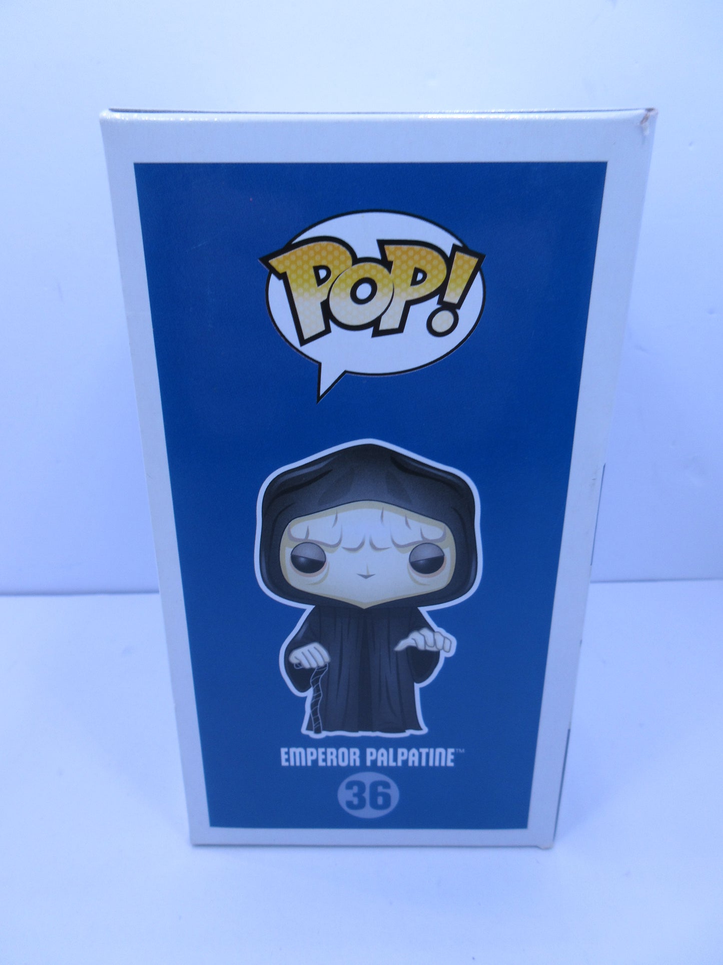 Star Wars - Emperor Palpatine #36 Blue Box 2014 Funko Pop Vinyl