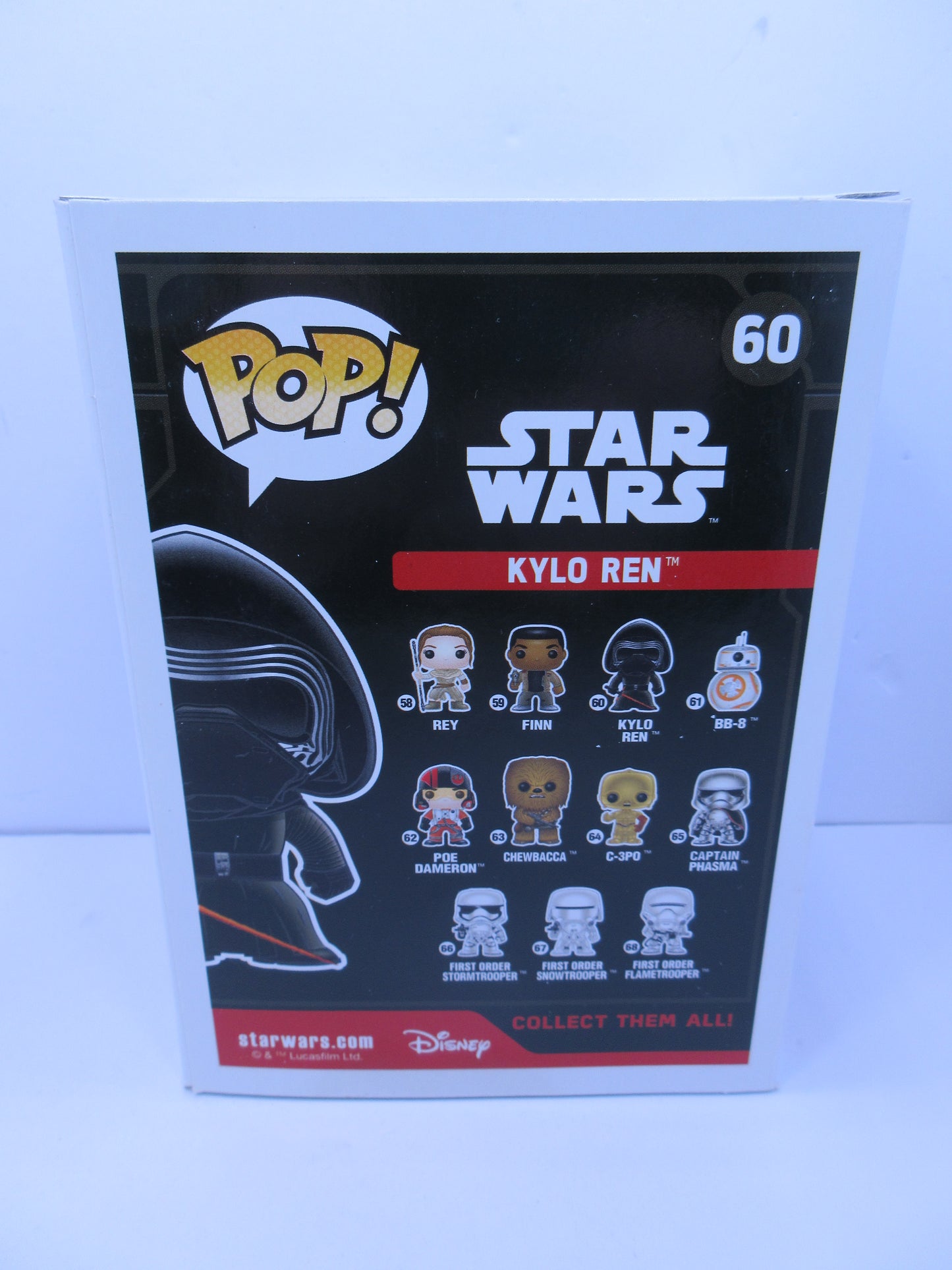 Star Wars - Kylo Ren #60 Funko Pop Vinyl Figure 2016