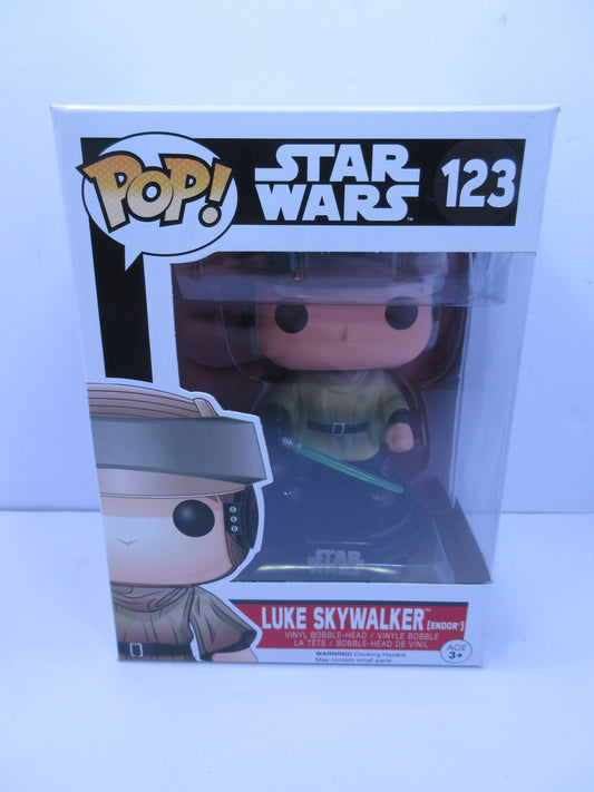 Star Wars - Luke Skywalker (Endor) #123 Funko Pop Vinyl Figure 2016